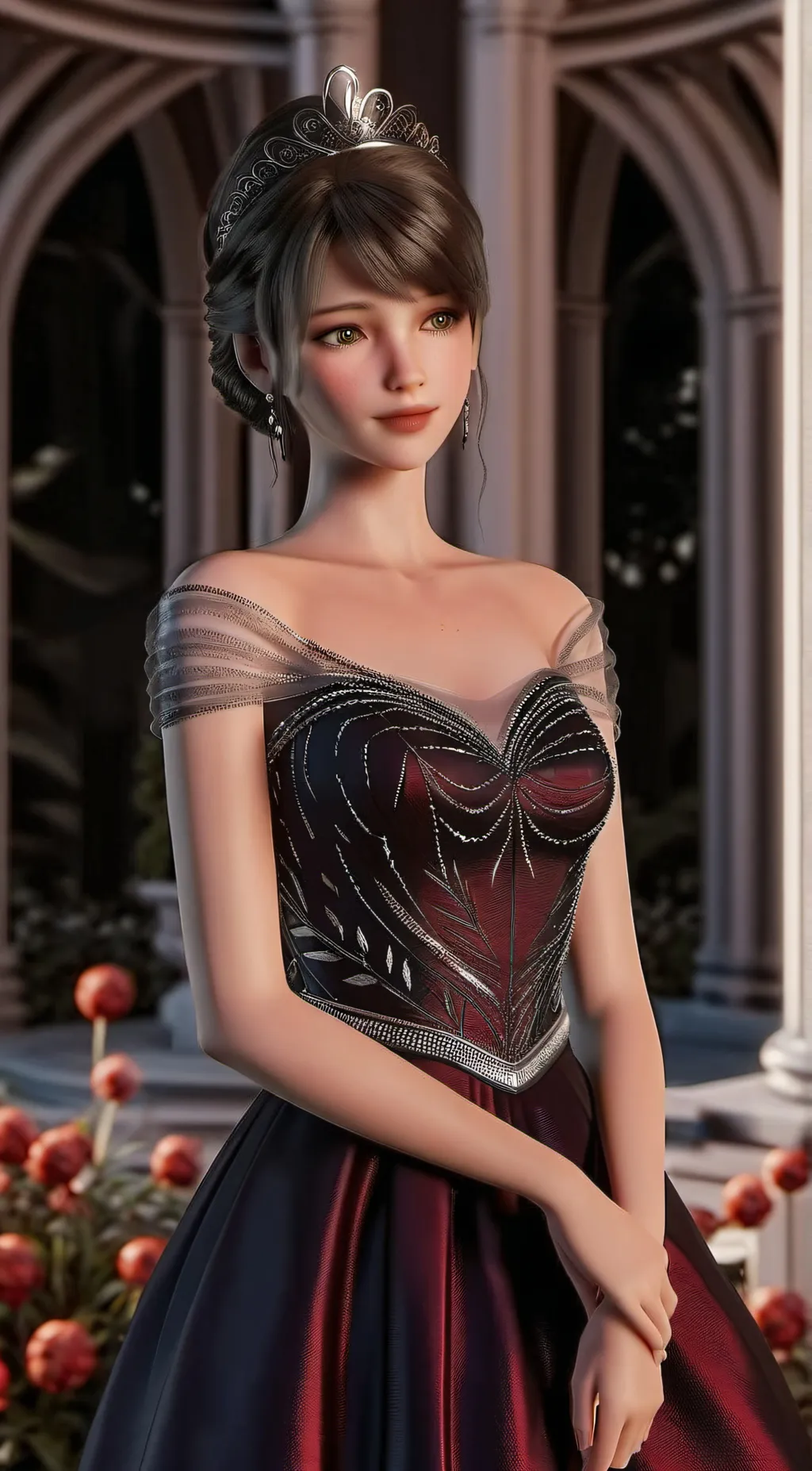 ai character: Marie background