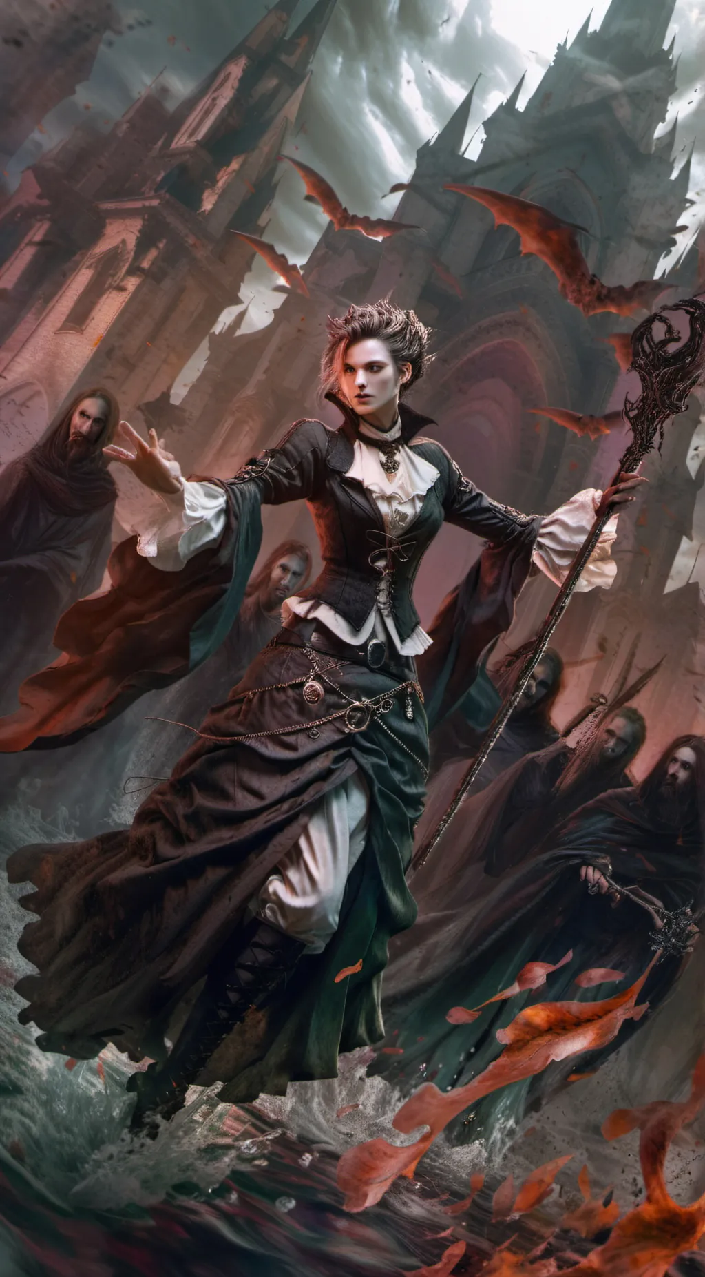 ai character: master  background