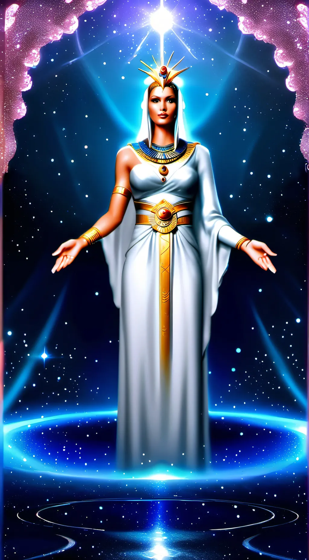 ai character: Sandy background