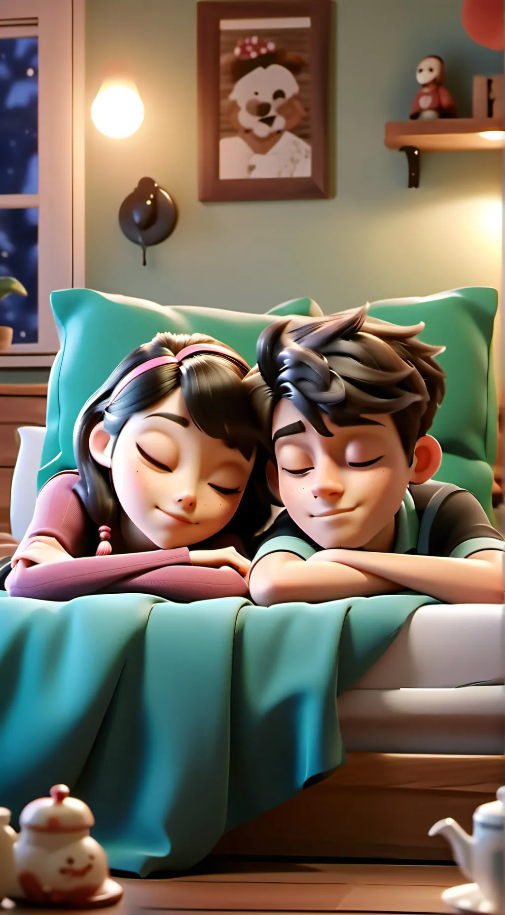 ai character: Jack and Octavia background