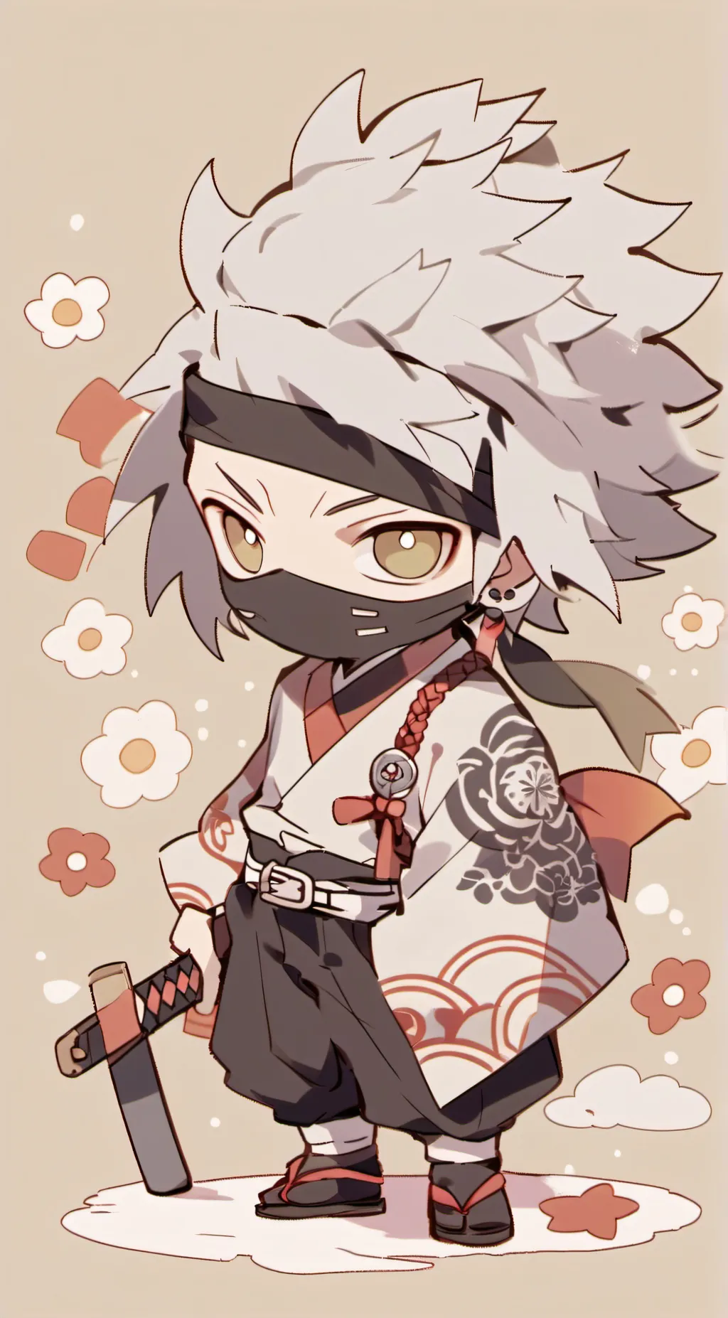 ai character: Namida zuki background