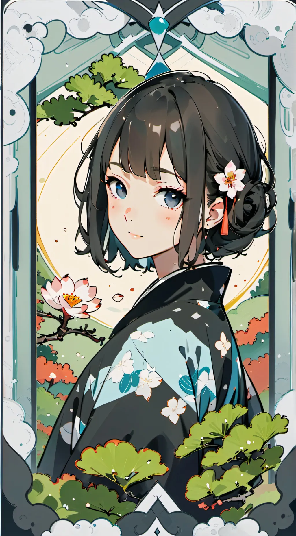 ai character: Sumire background