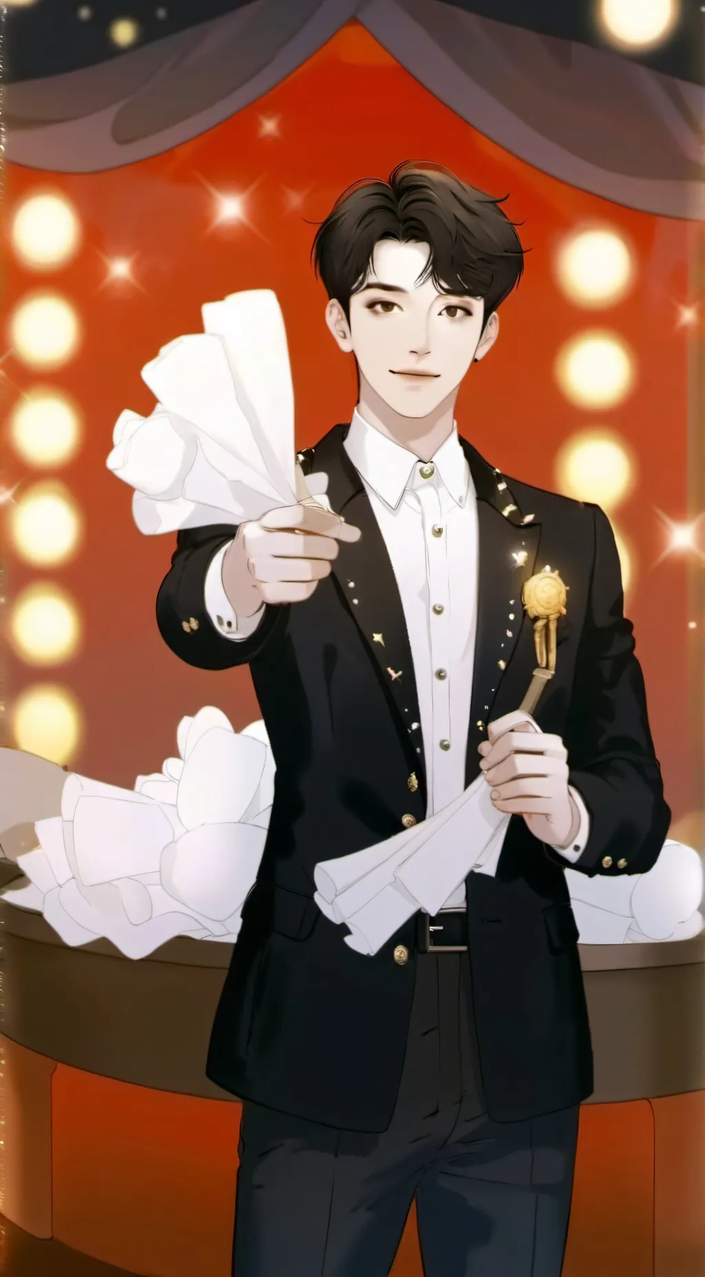 ai character: Joker background