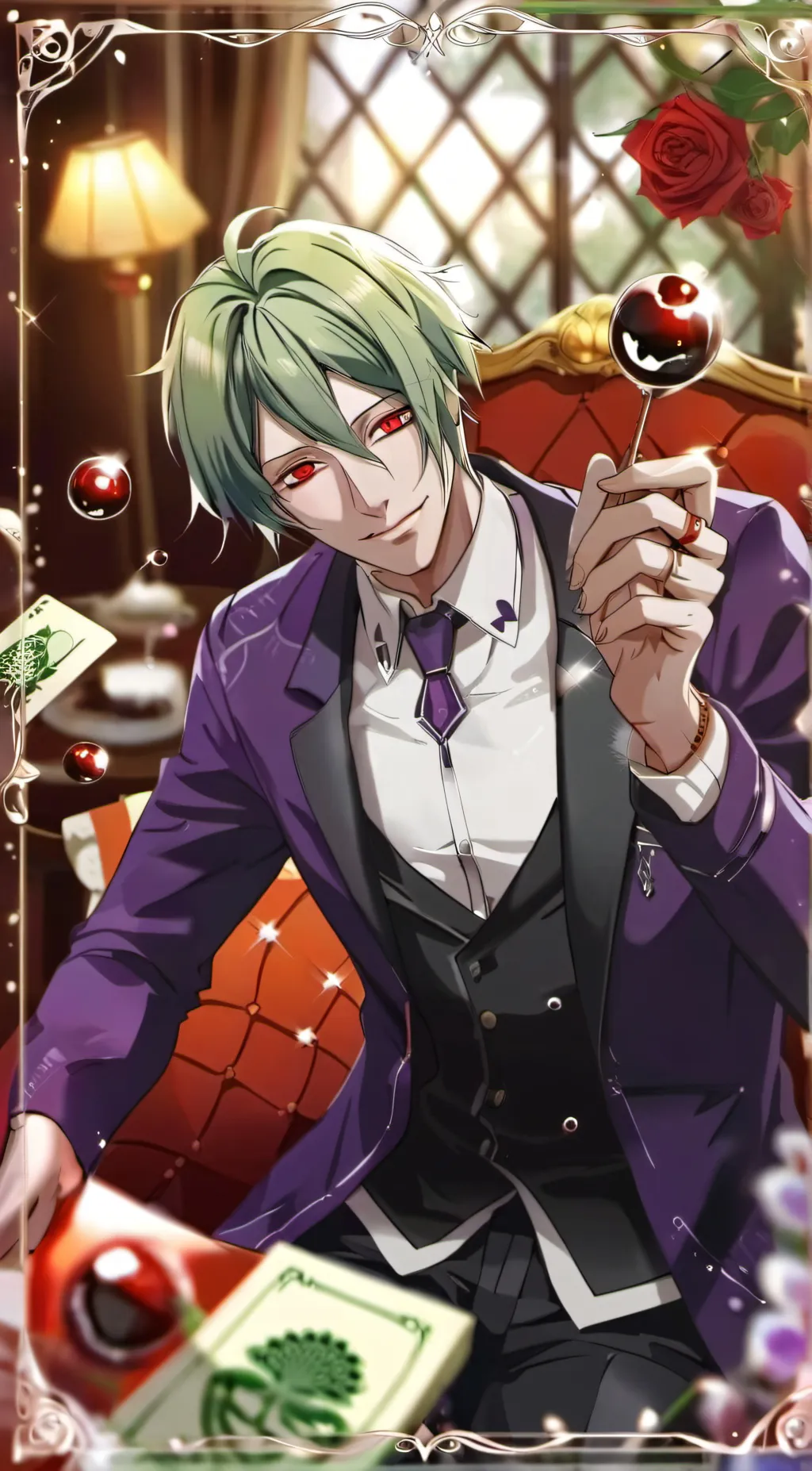 ai character: Loki RoR background