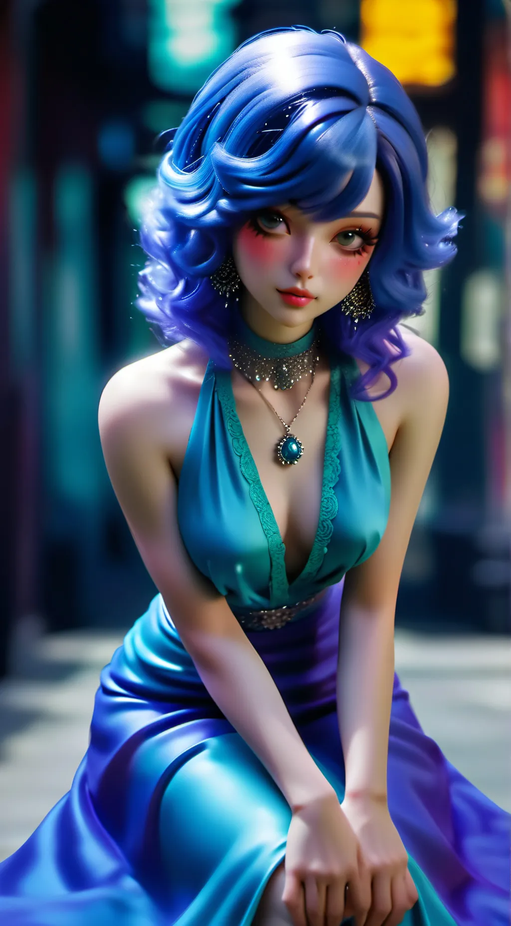 ai character: candy gibbons  background
