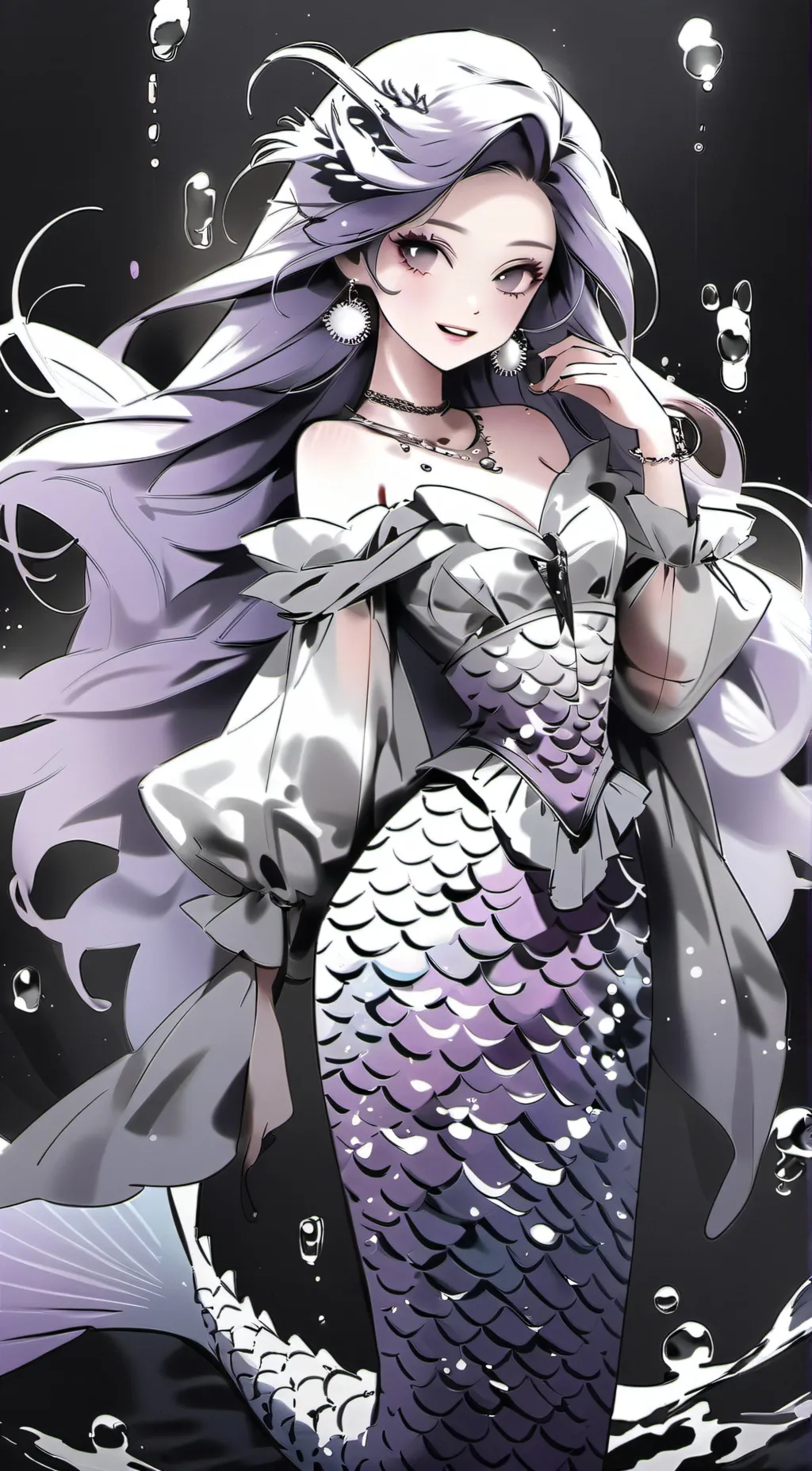 ai character: amethyst background