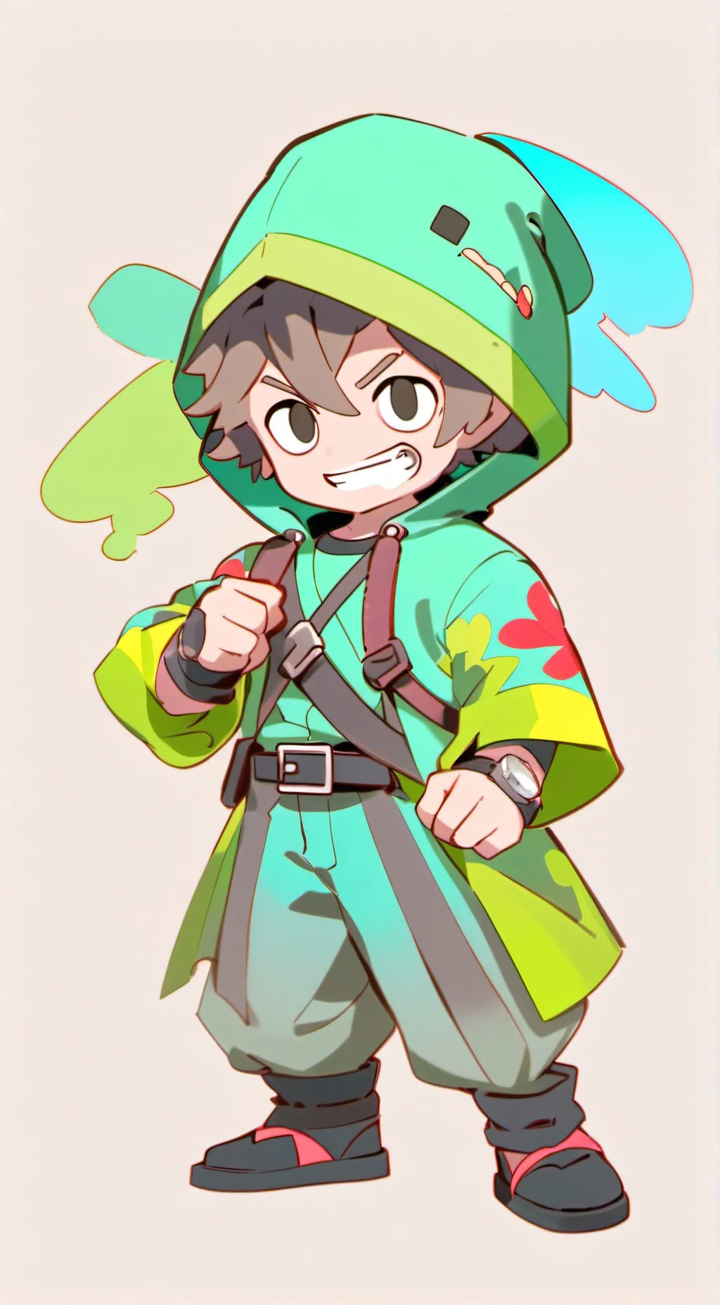 ai character: Leon background