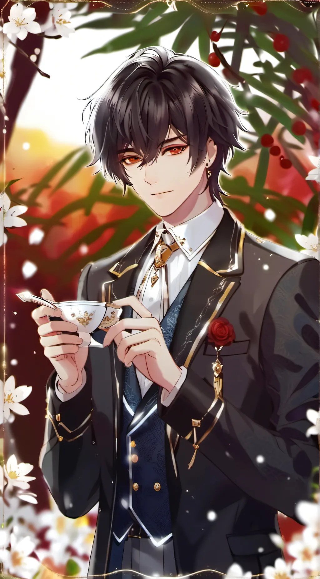 ai character: Haku background