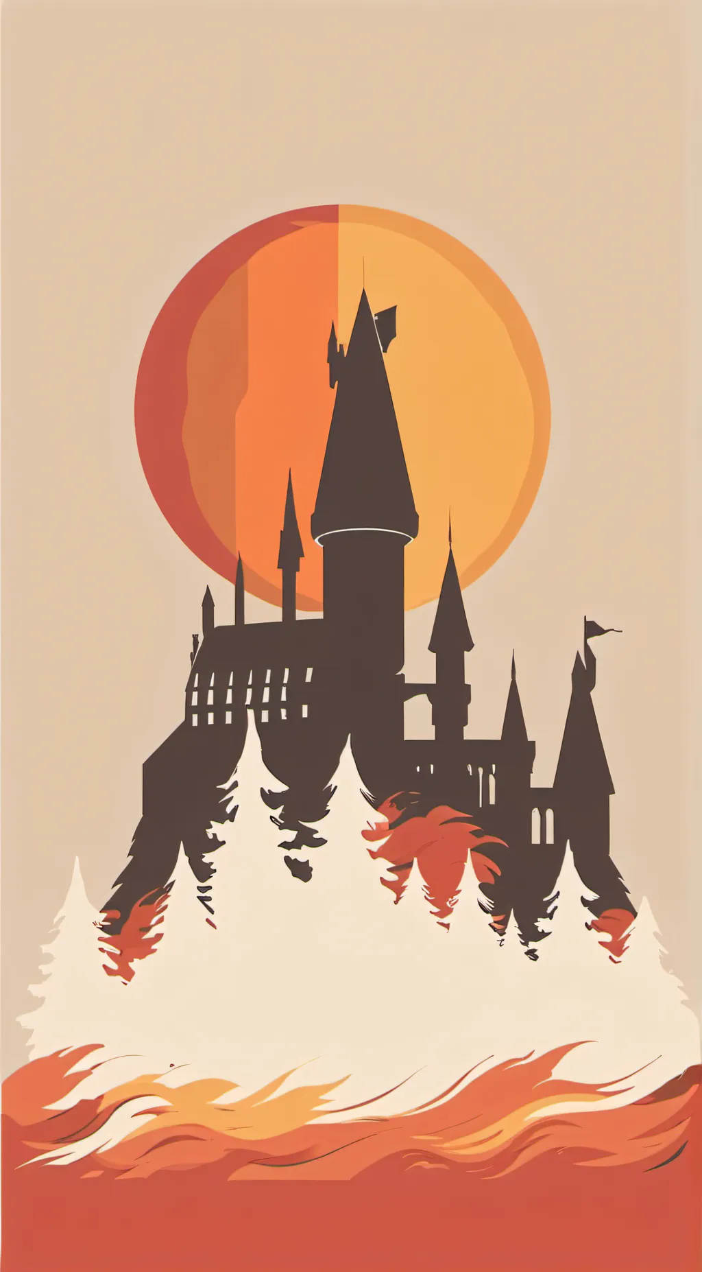 ai character: Hogwarts background