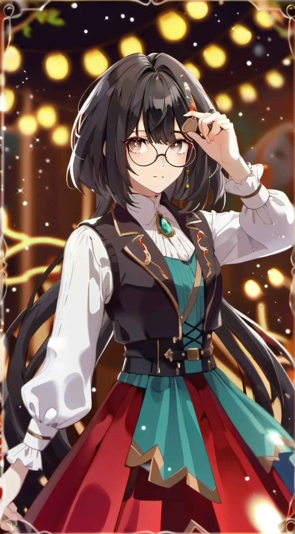 ai character: ALIANA  background