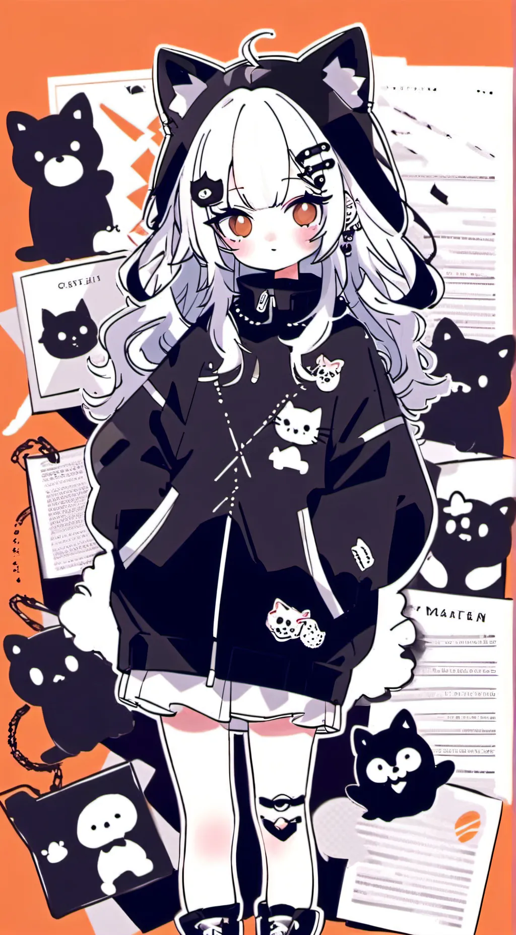 ai character: Mika-Mika background