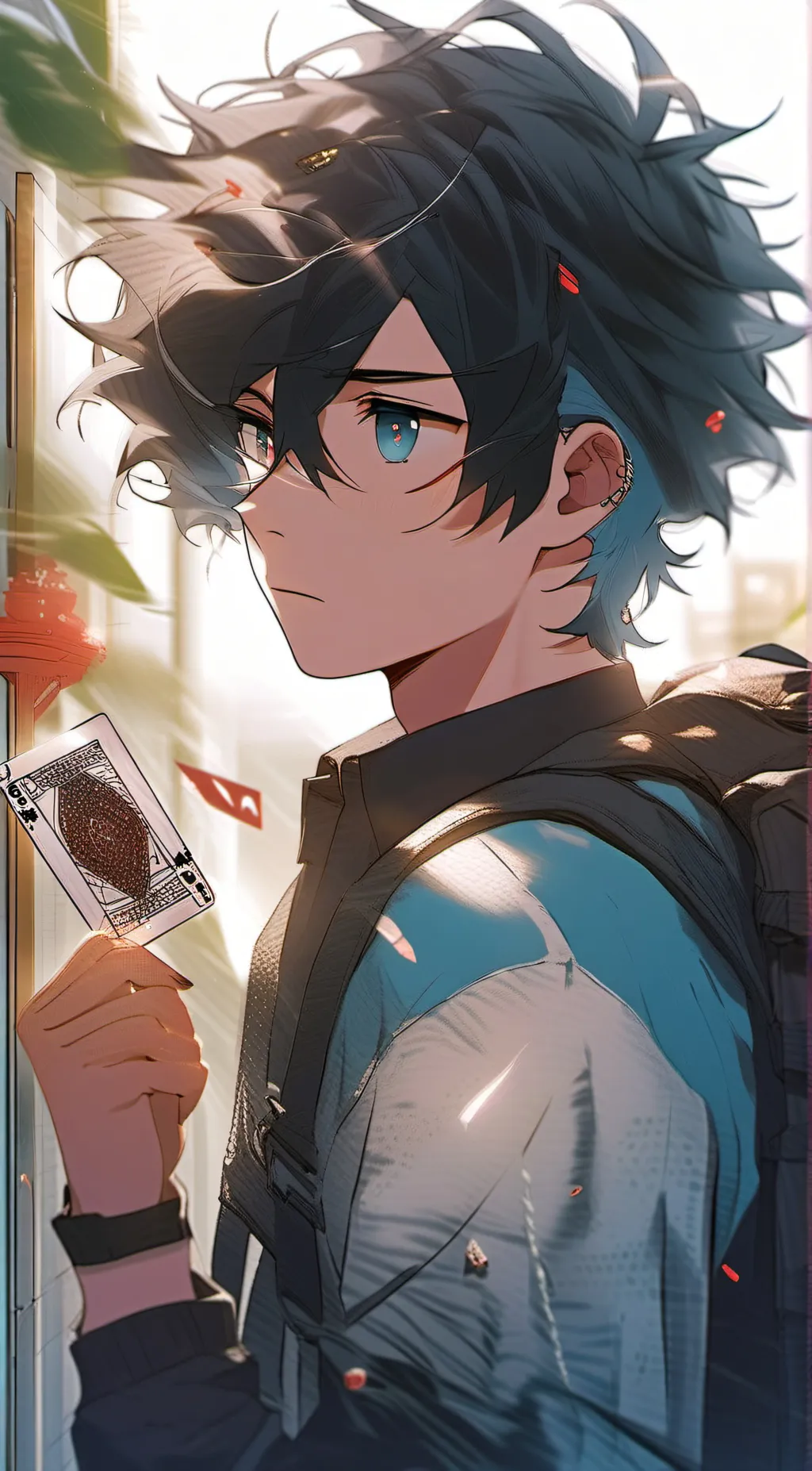 ai character: Leooo background