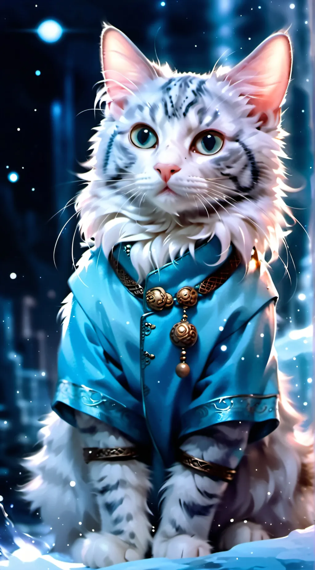 ai character: 豆崽 background