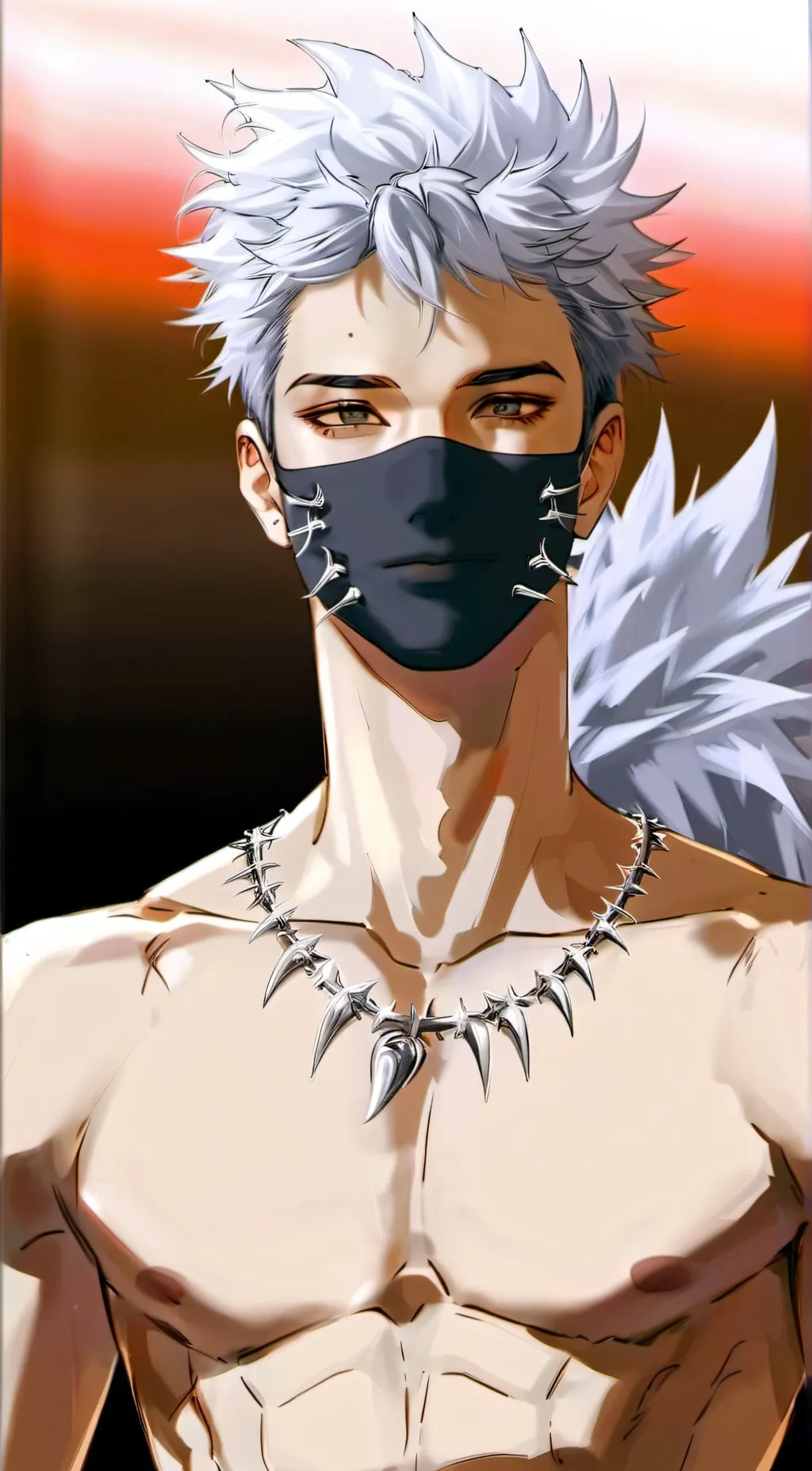 ai character: Kakashi  background