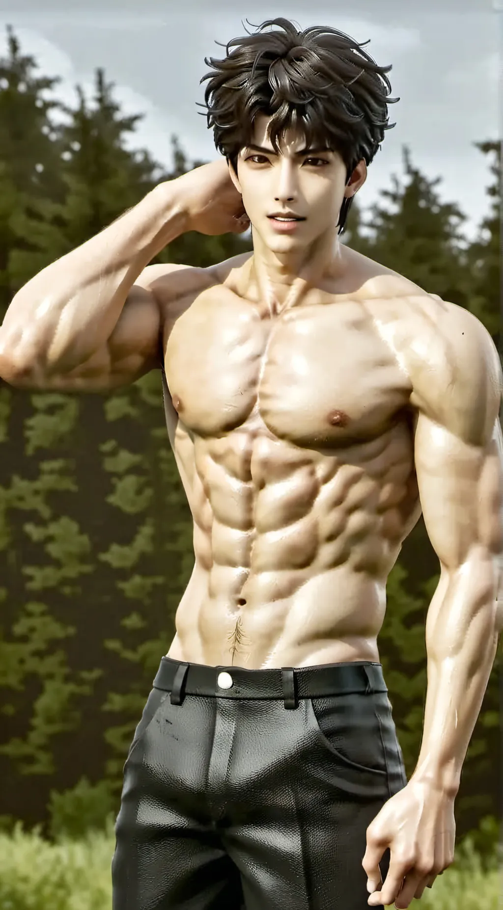 ai character: justin background