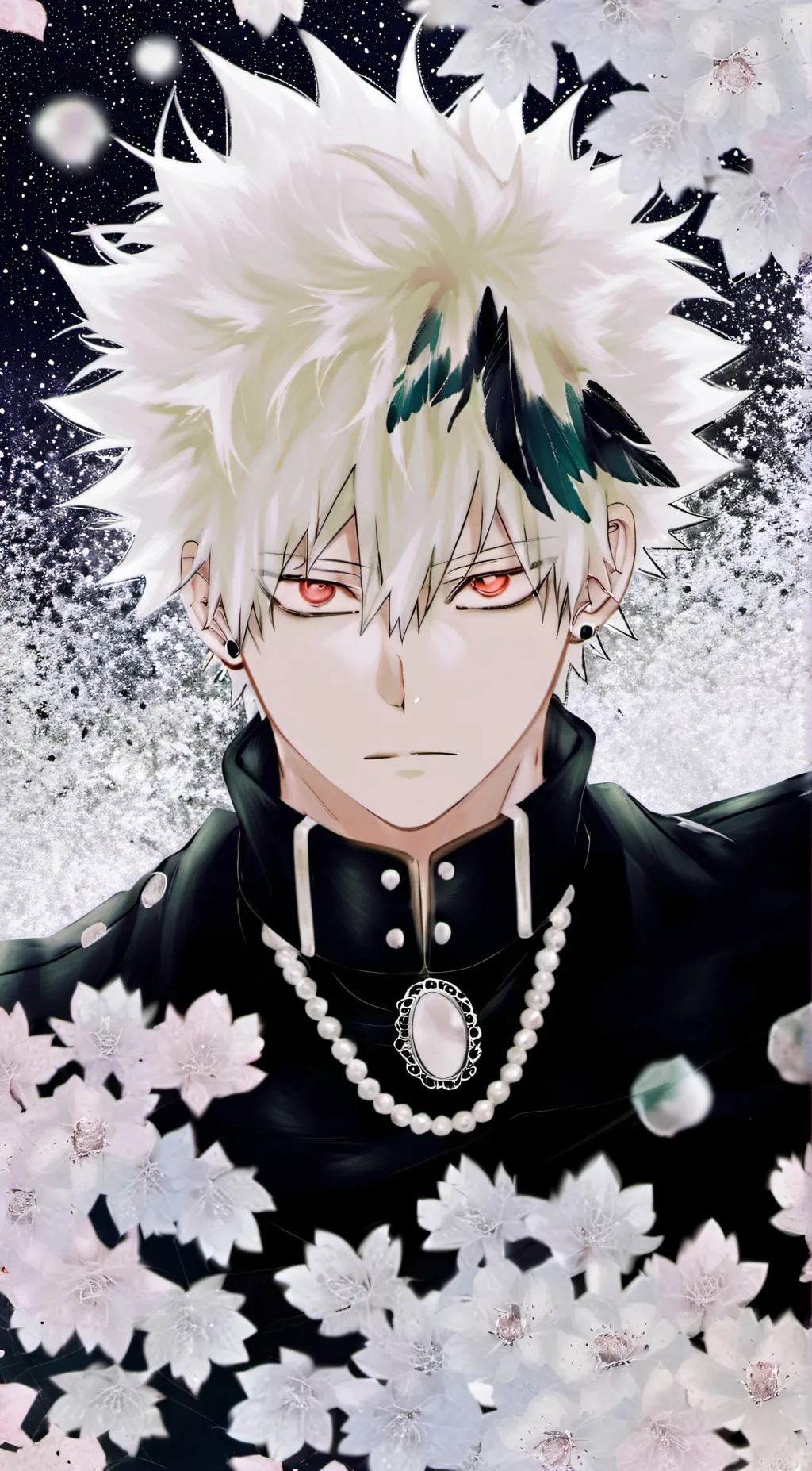 ai character: Katsuki bakugo. background