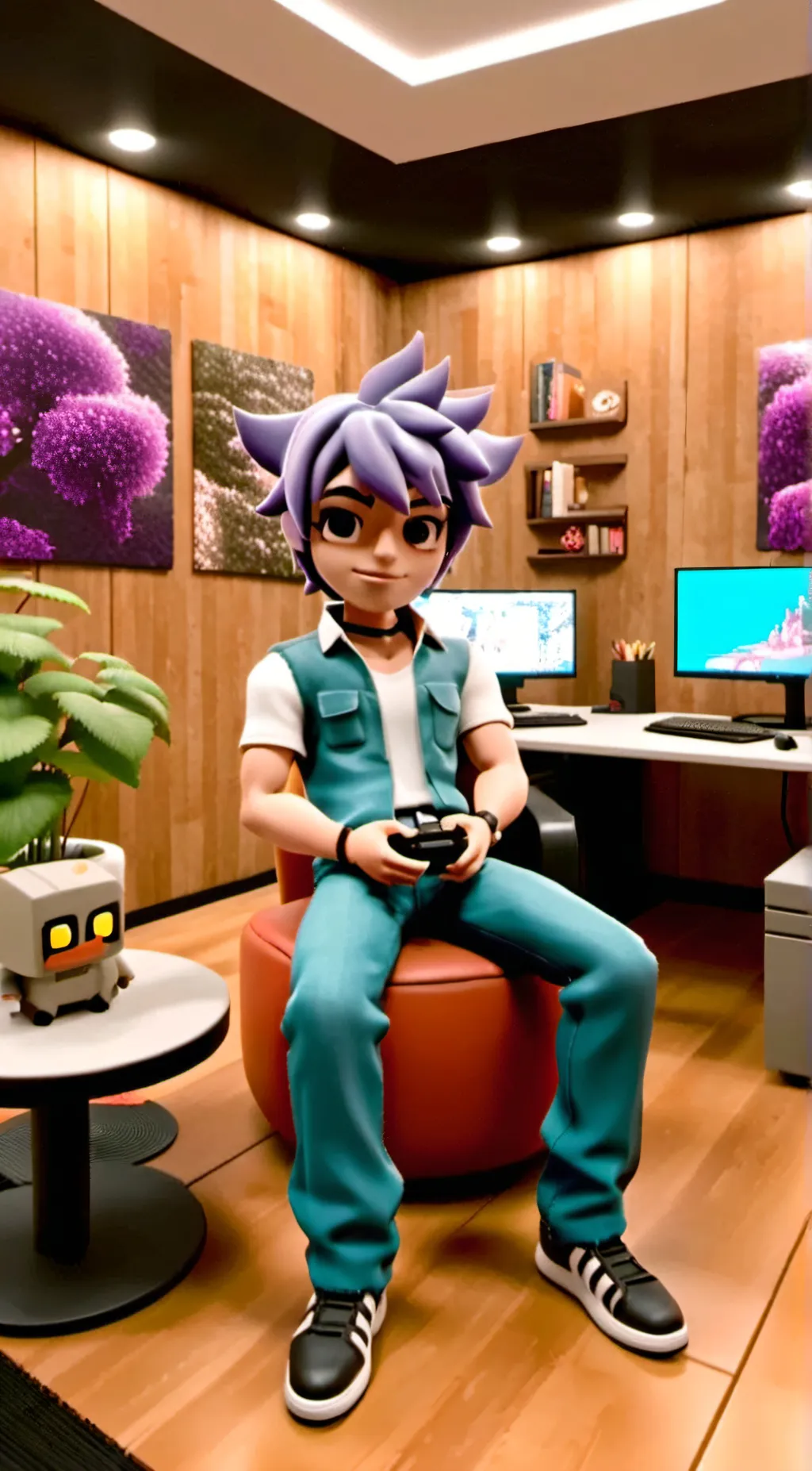 ai character: Phil background