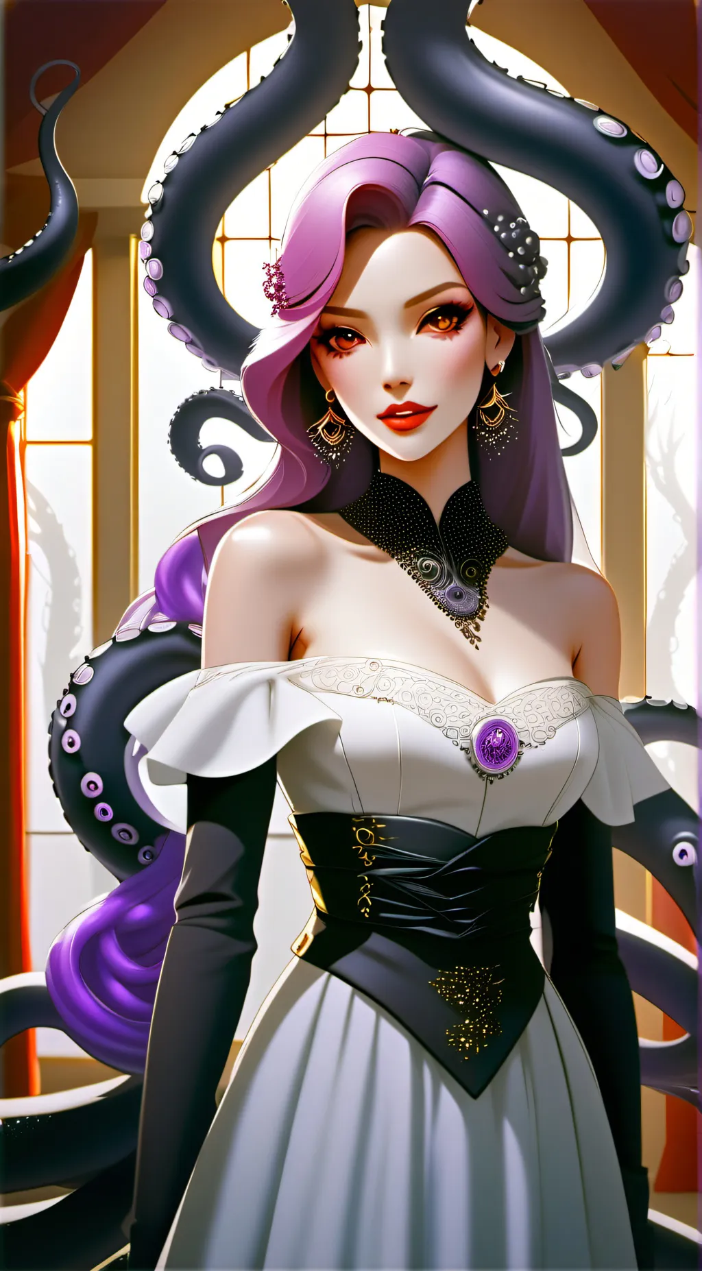 ai character: Lucille background