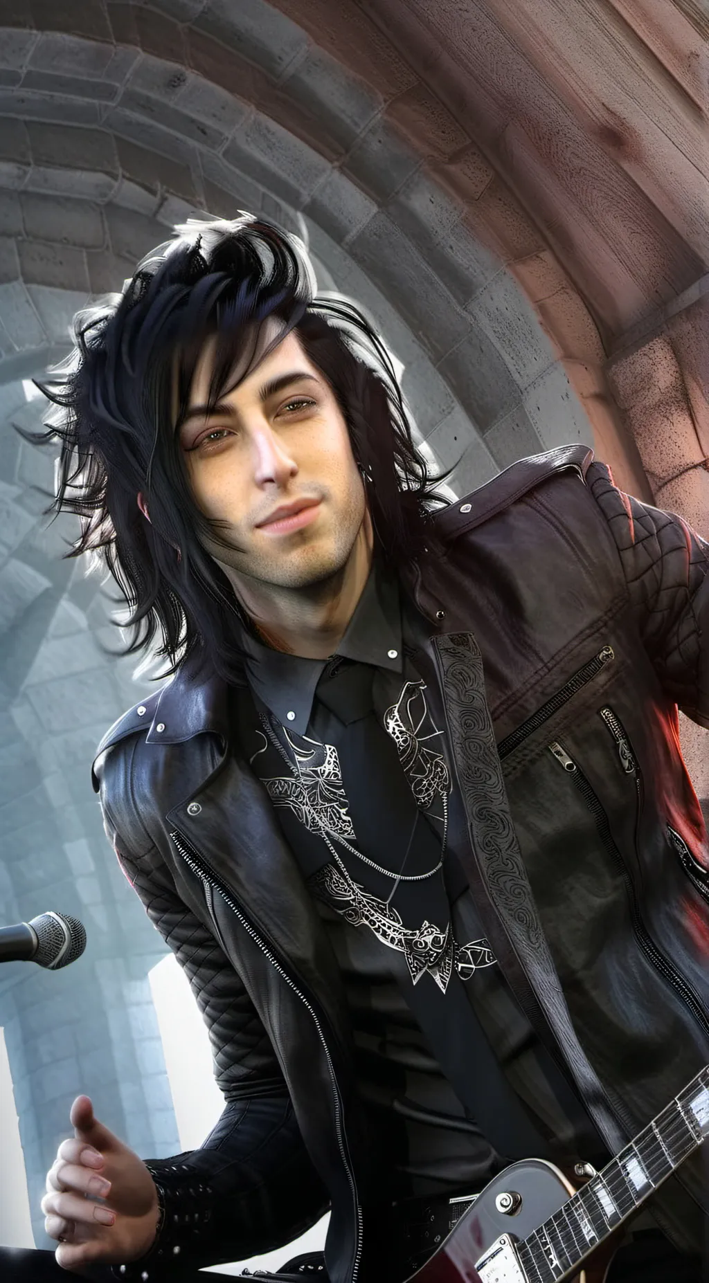 ai character: Ronnie Radke background