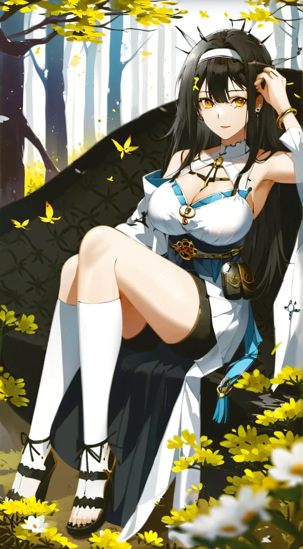 ai character: Daniela  background