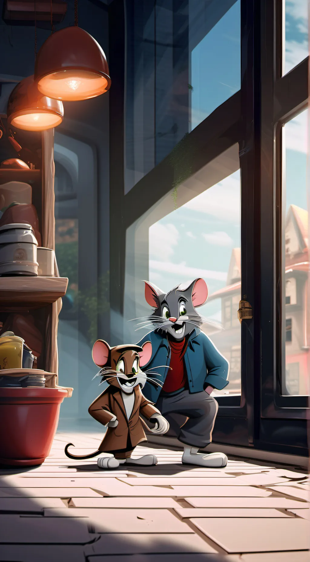 Talkie AI - Chat with tom and jerry