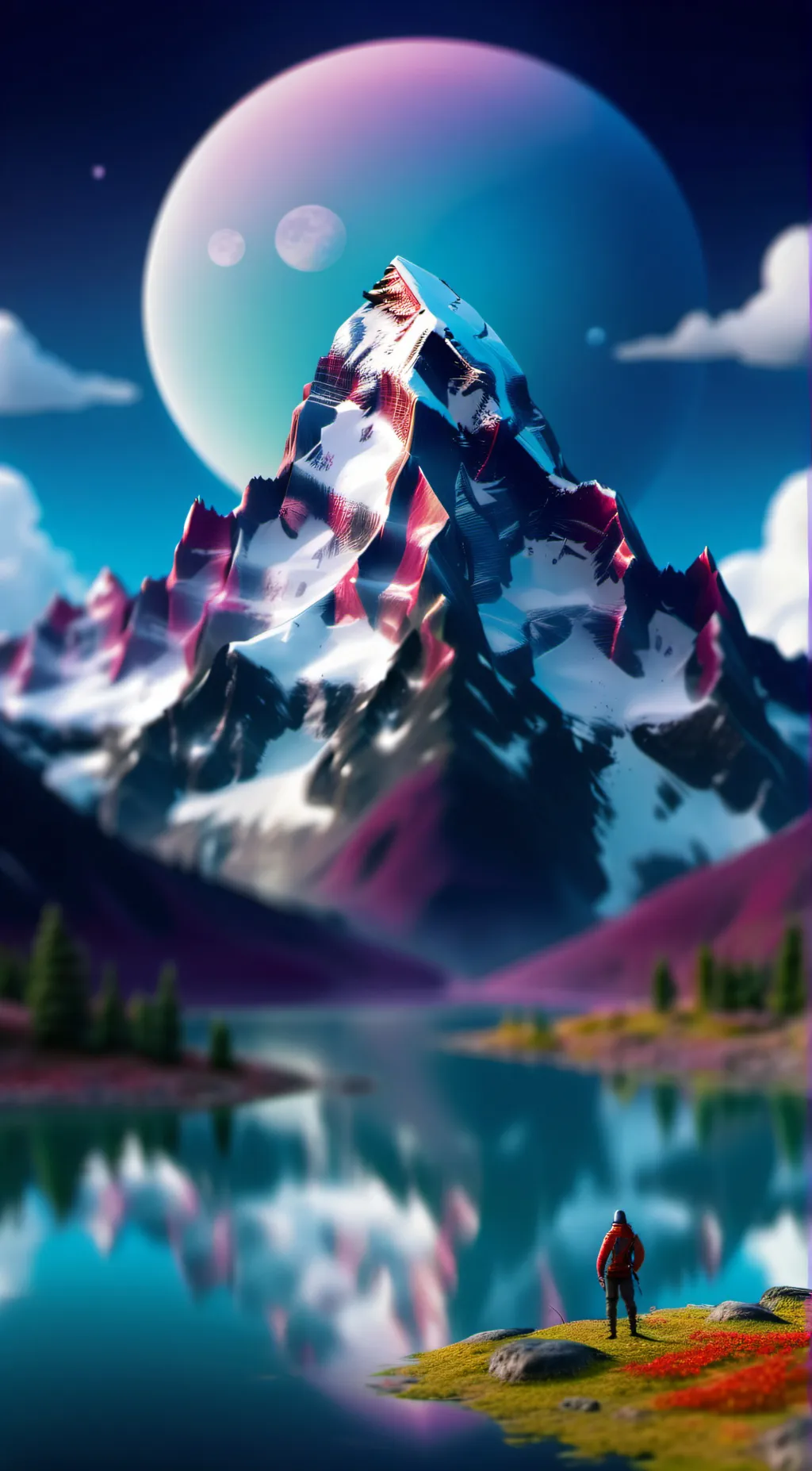 ai character: Normal Camping  background