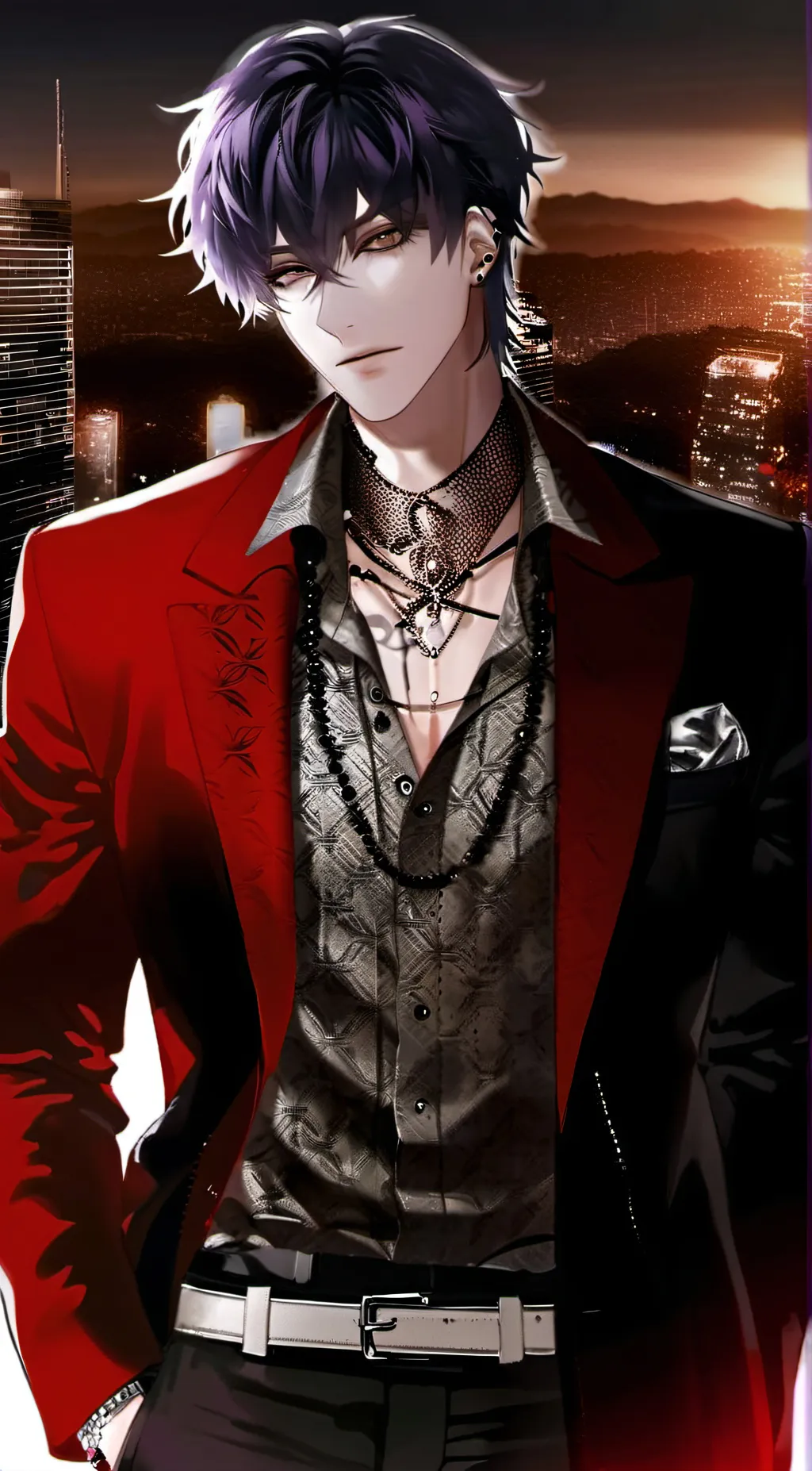 ai character: °●Isaiah●° background