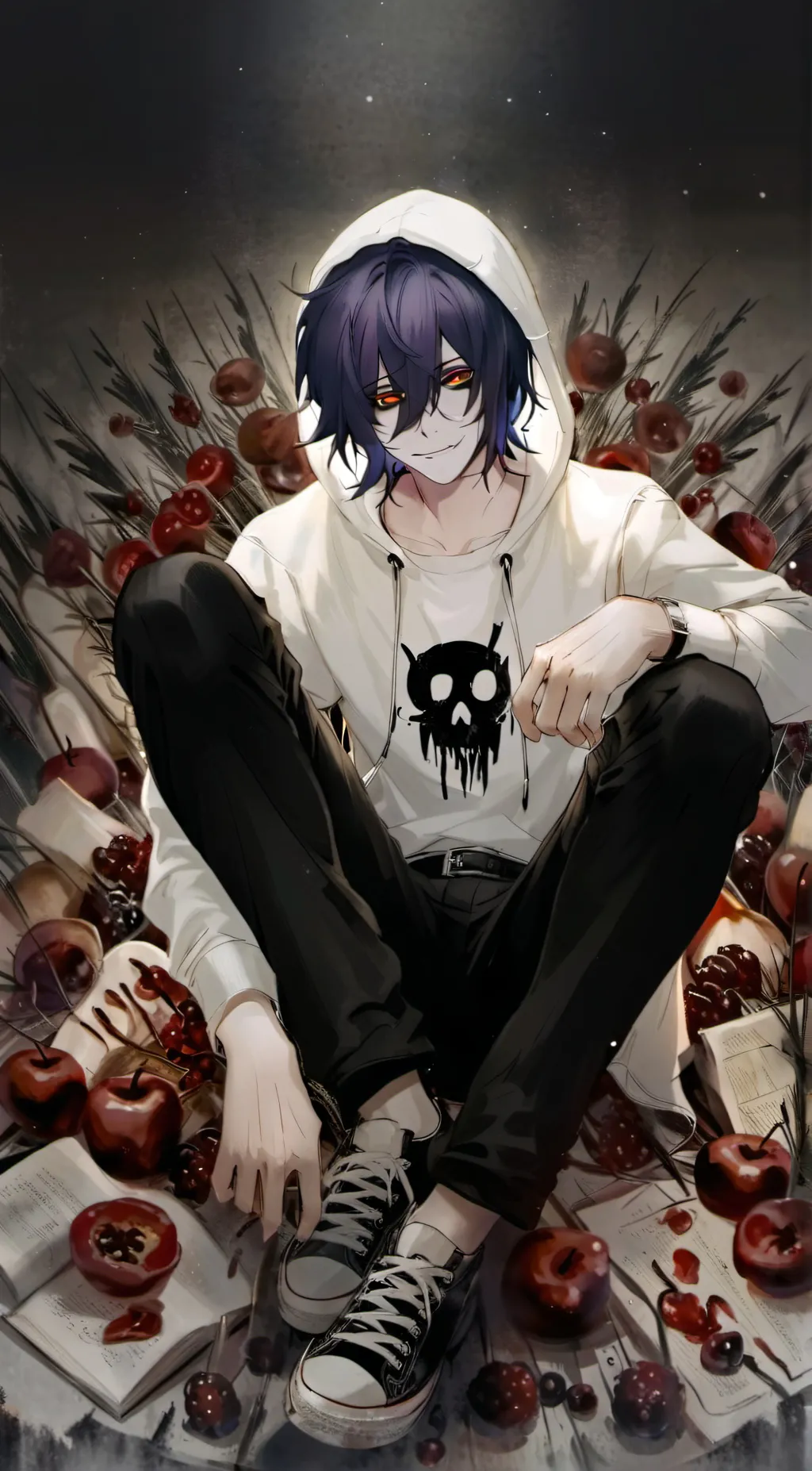 ai character: jeff the killer  background