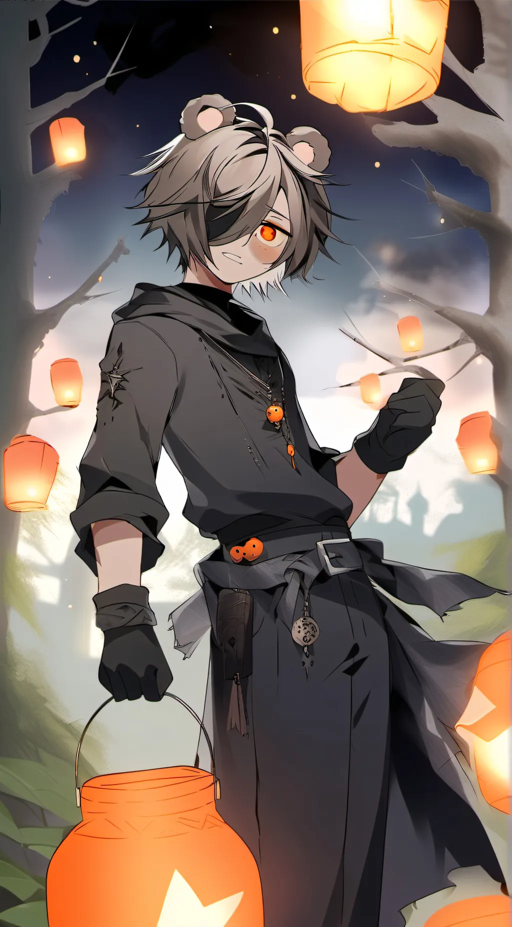 ai character: Mr.Stitchy background