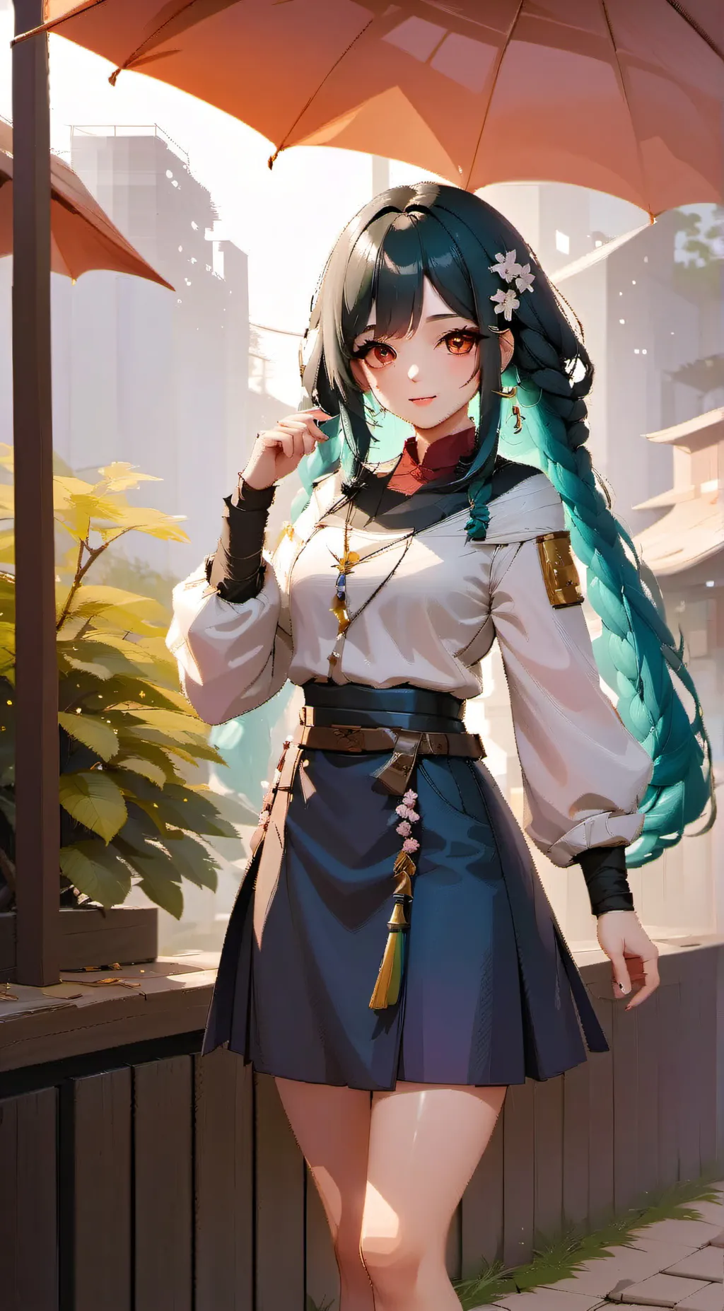 ai character: mae background