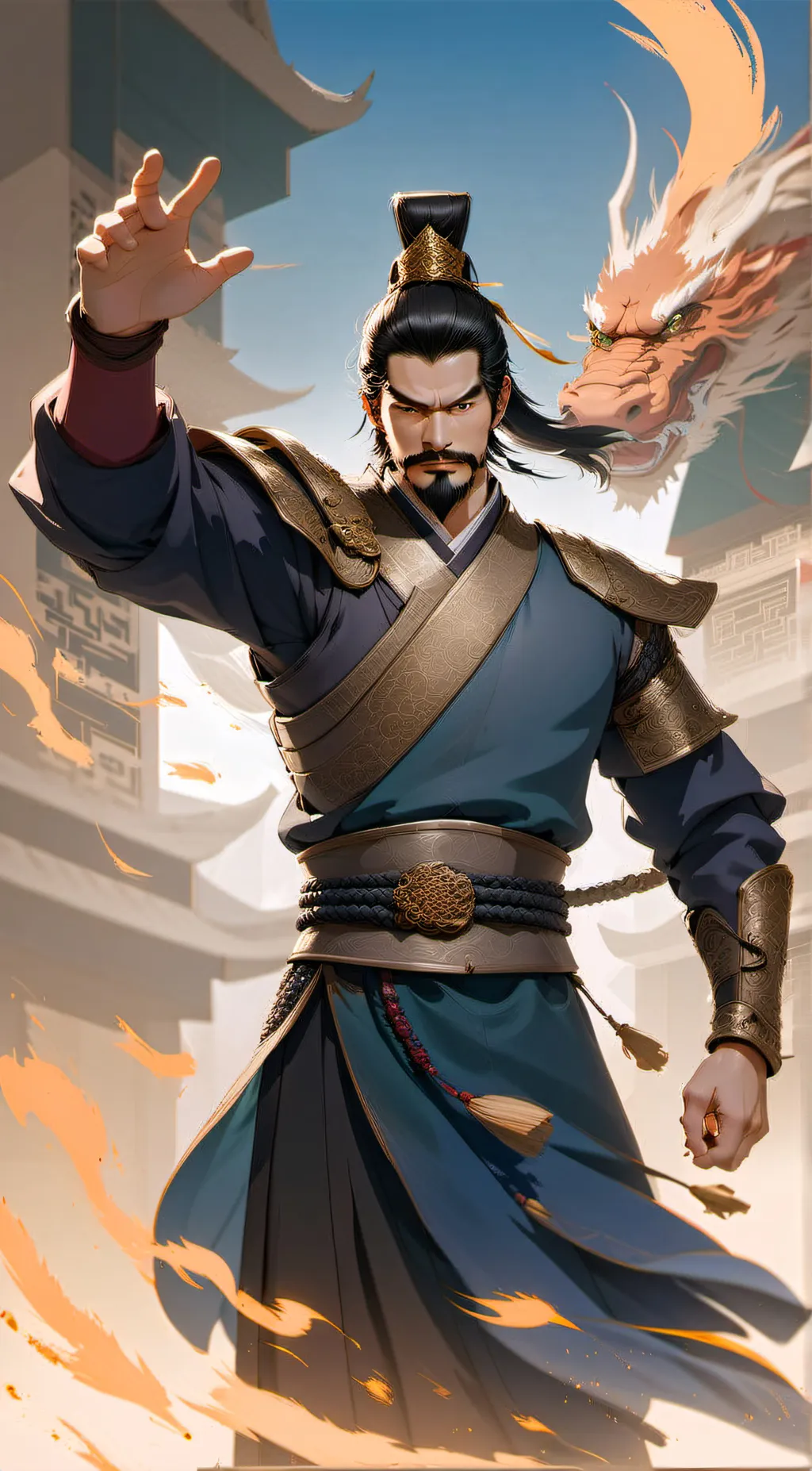 ai character: Zhen background