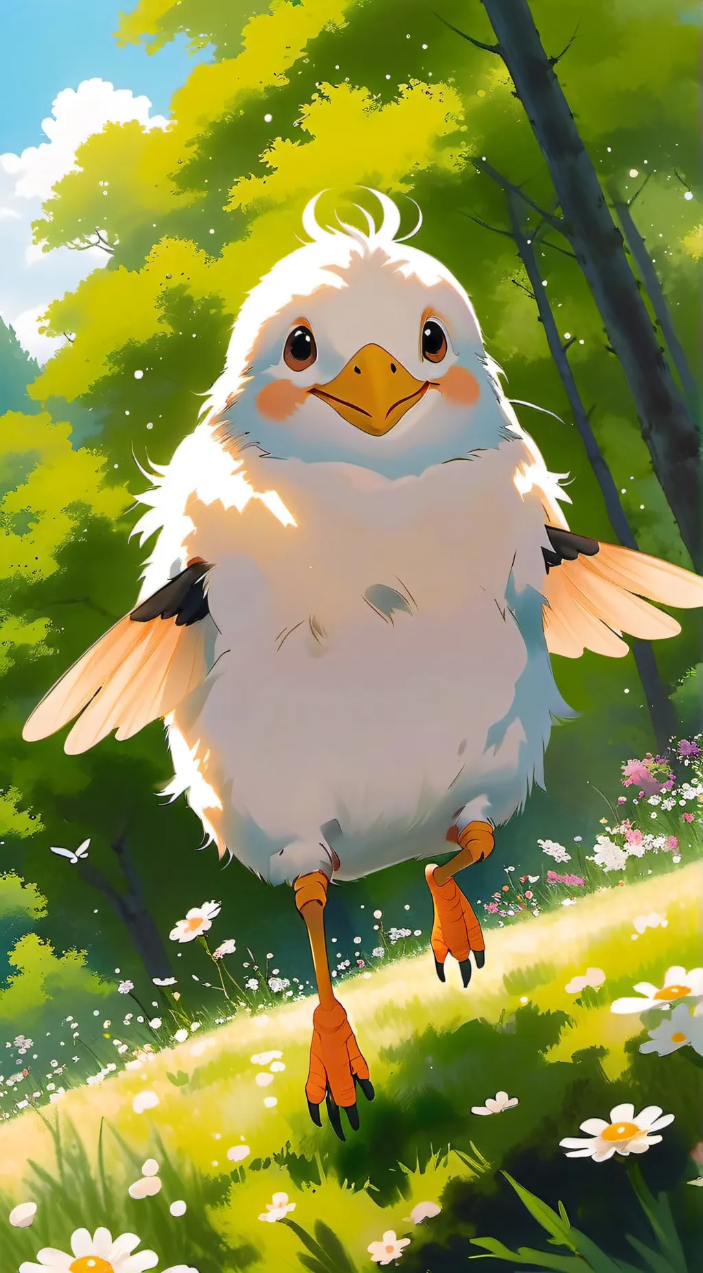 ai character: Newt background