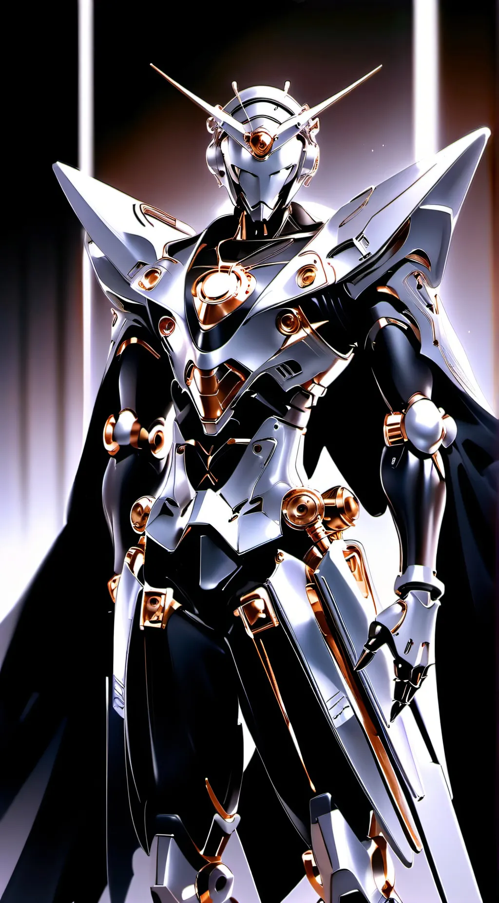 ai character: Gundam background