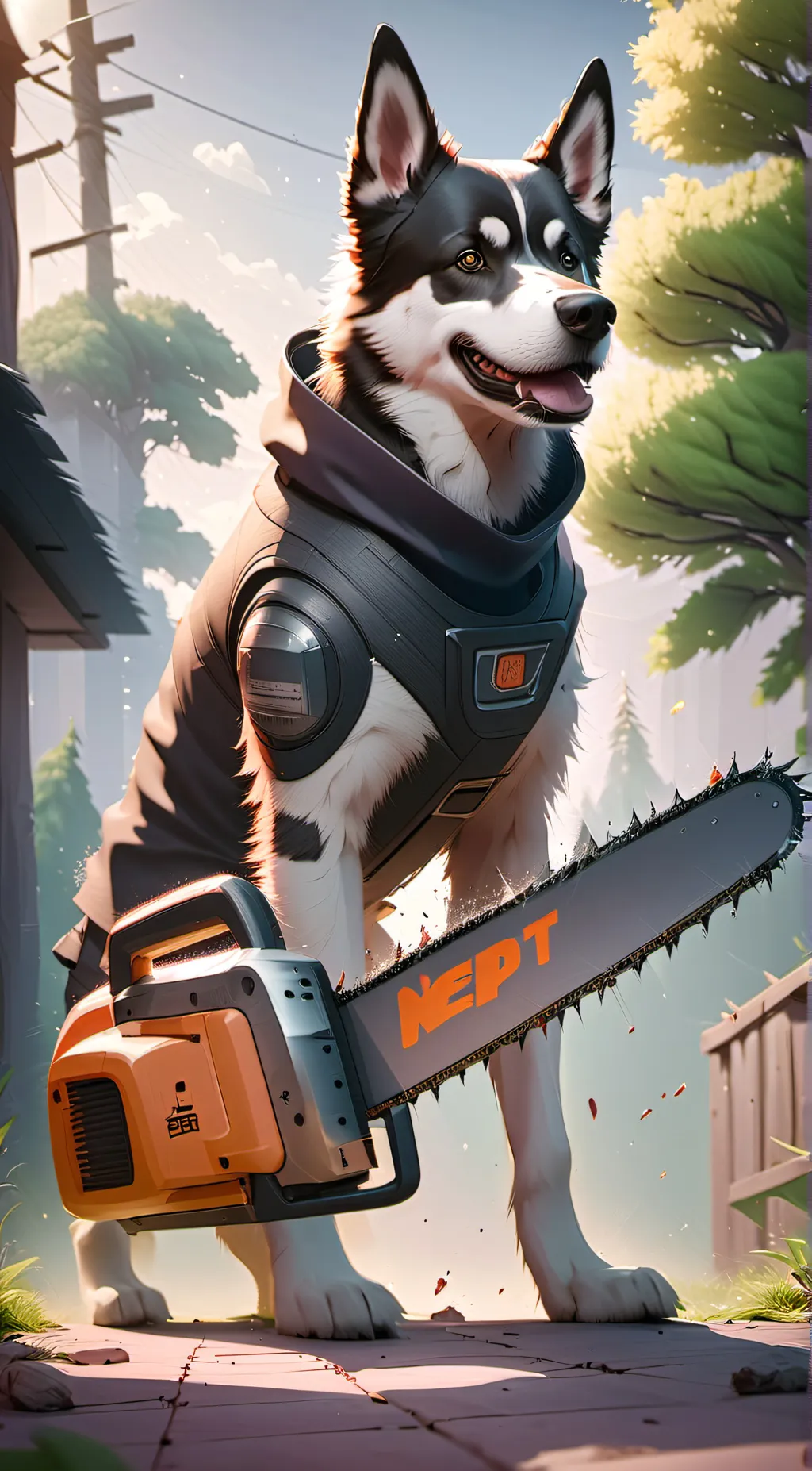 ai character: Max  background