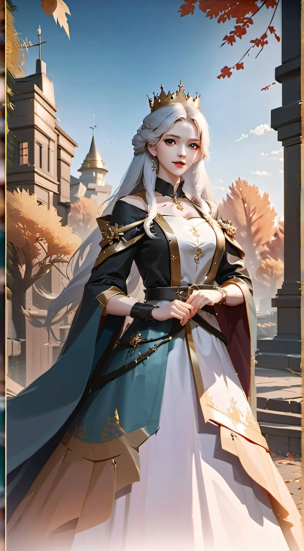 ai character: Queen Rosa background