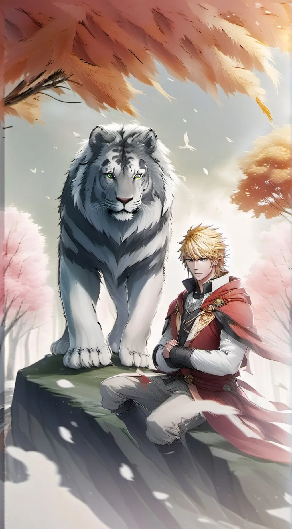 ai character: DIOS LEON background