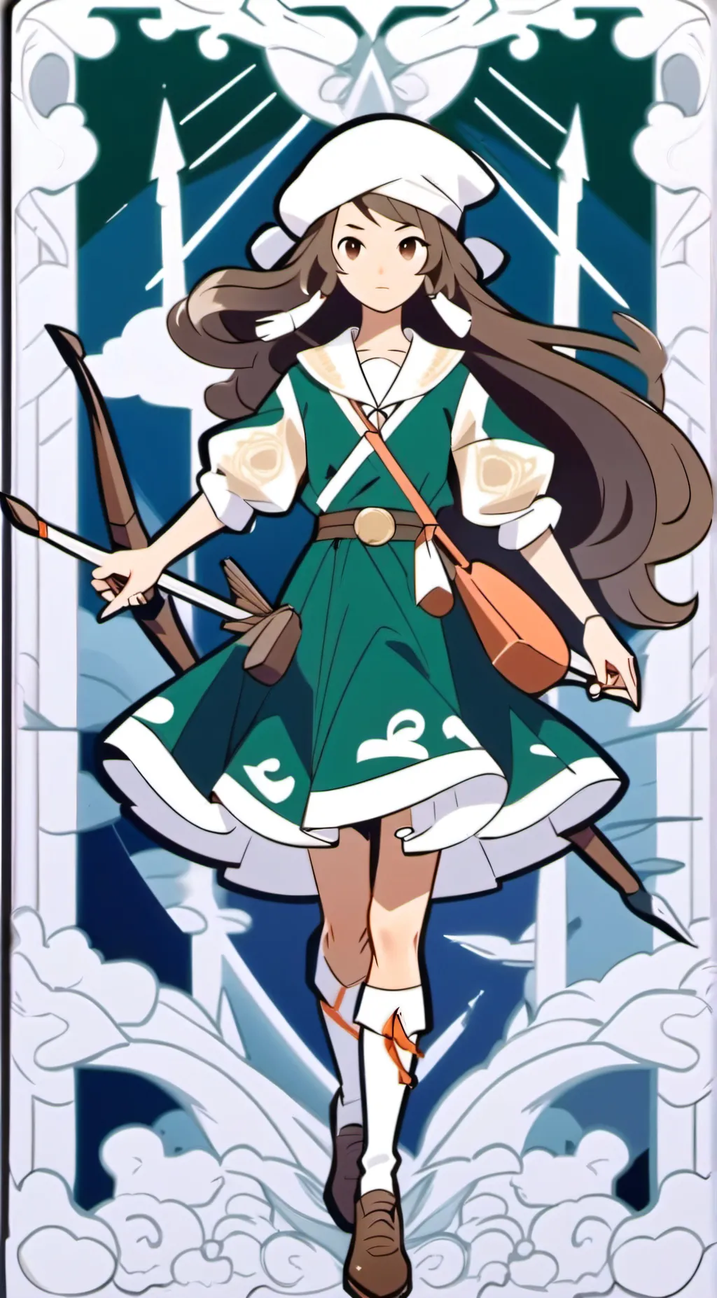 ai character: Artemis  background