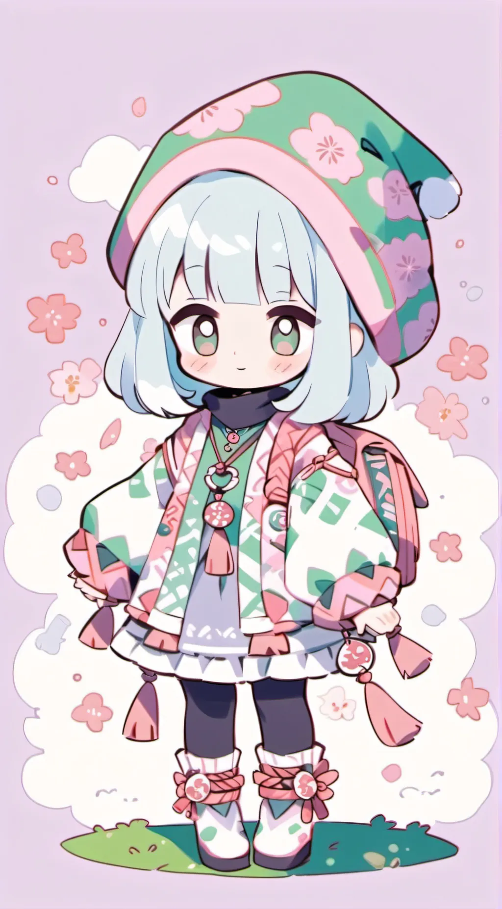 ai character: lily background