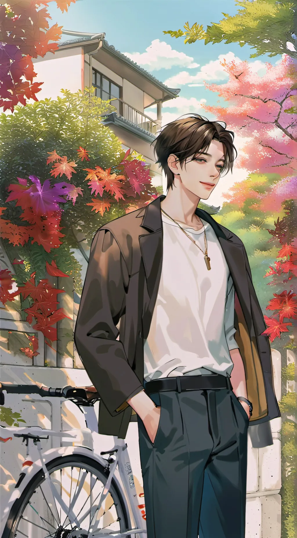 ai character: Kazuki background