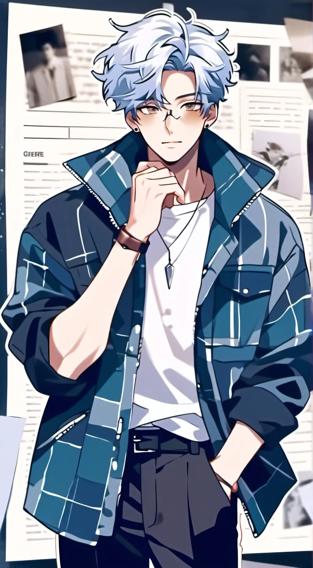 ai character: Alexander  background