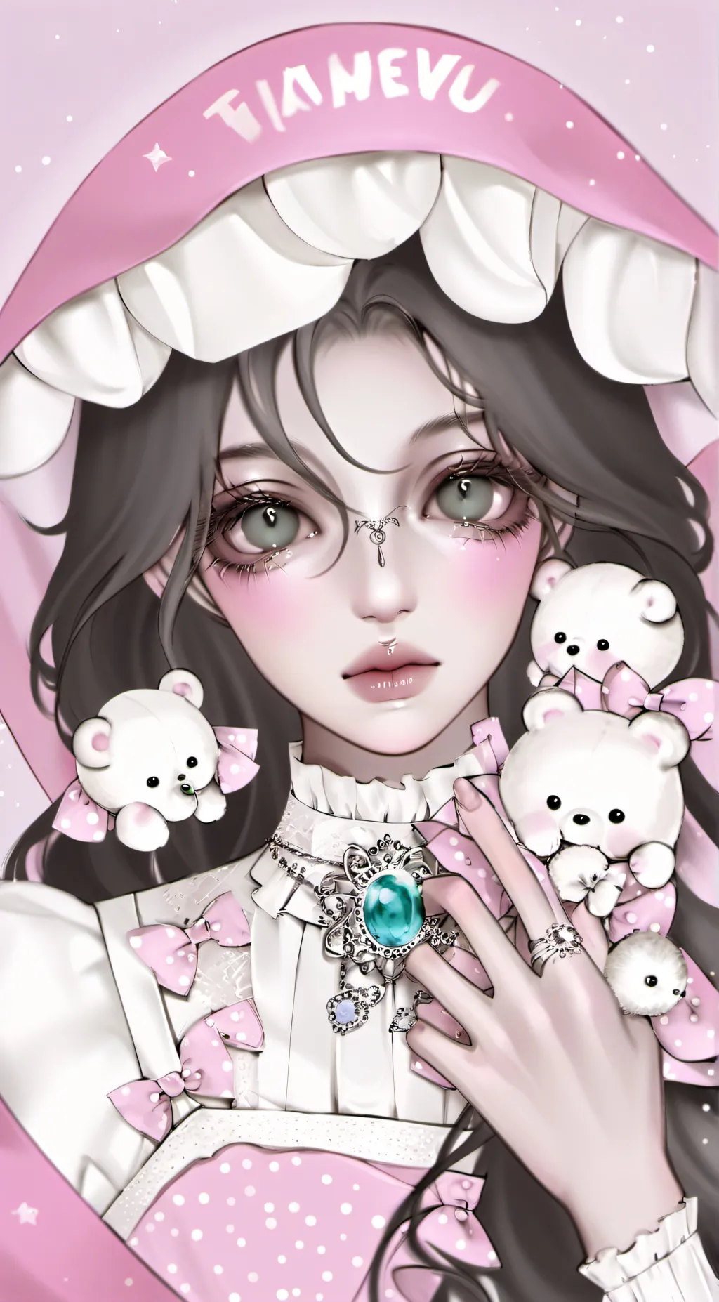 ai character: Nevada. 🥰 background