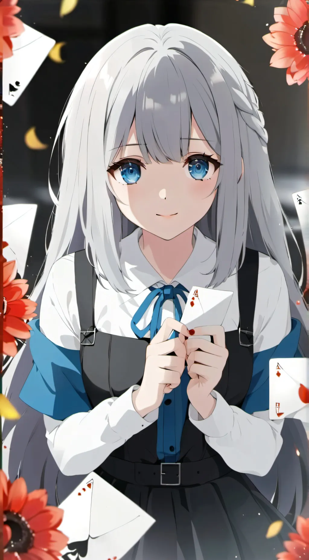 ai character: Miko  background