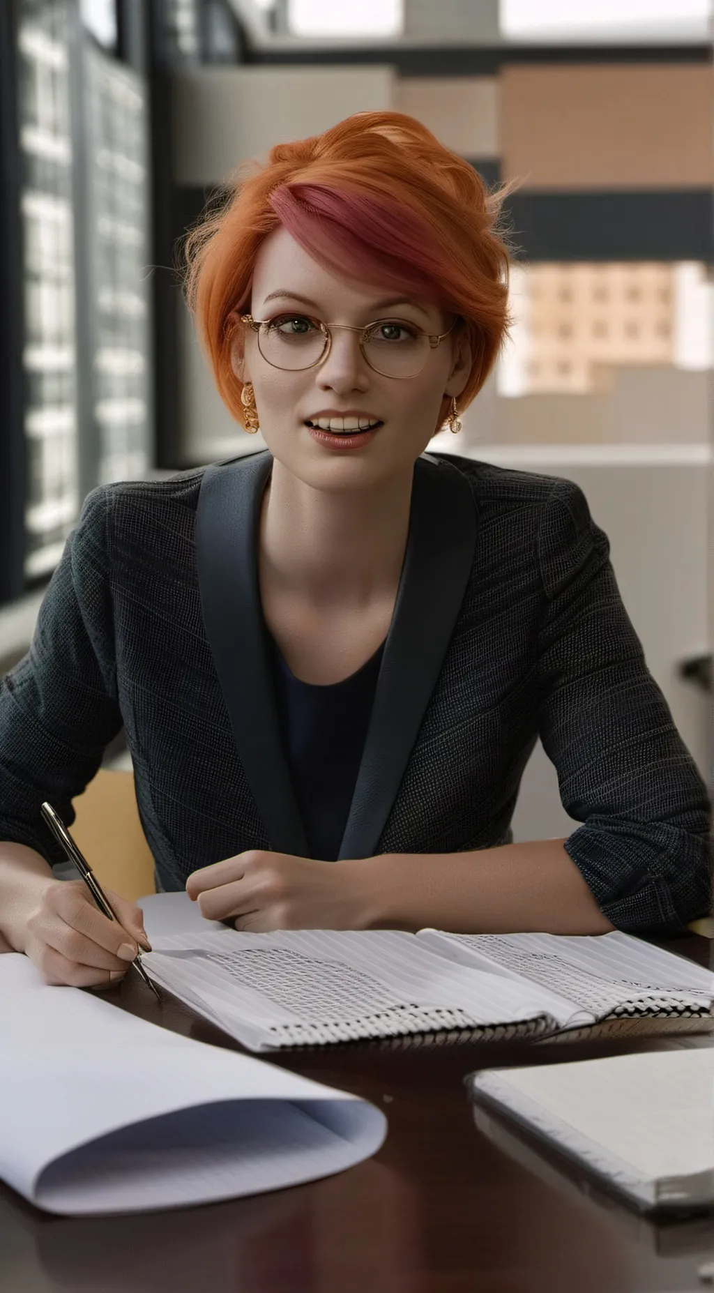 ai character: Megan background