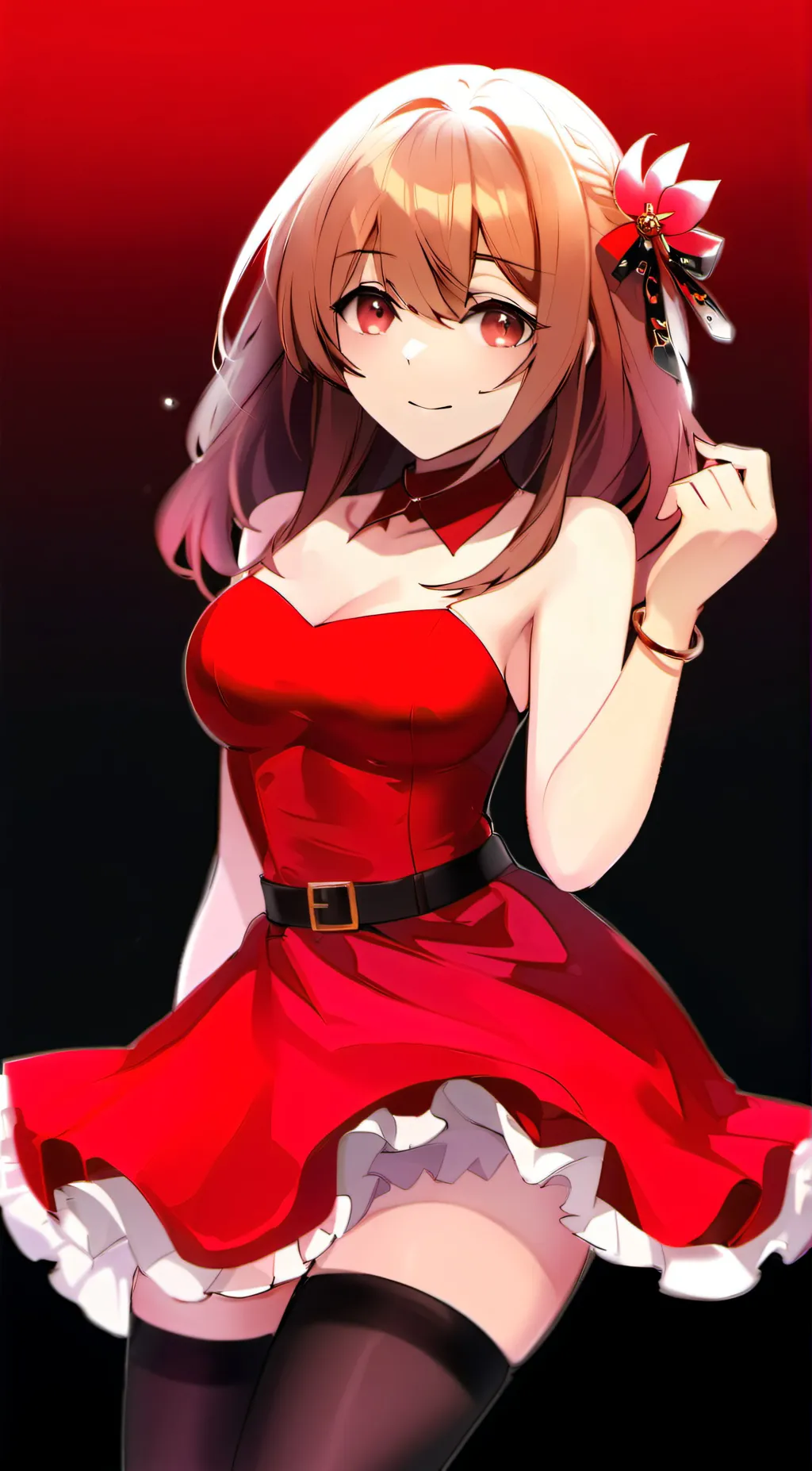 ai character: girlfriend  background