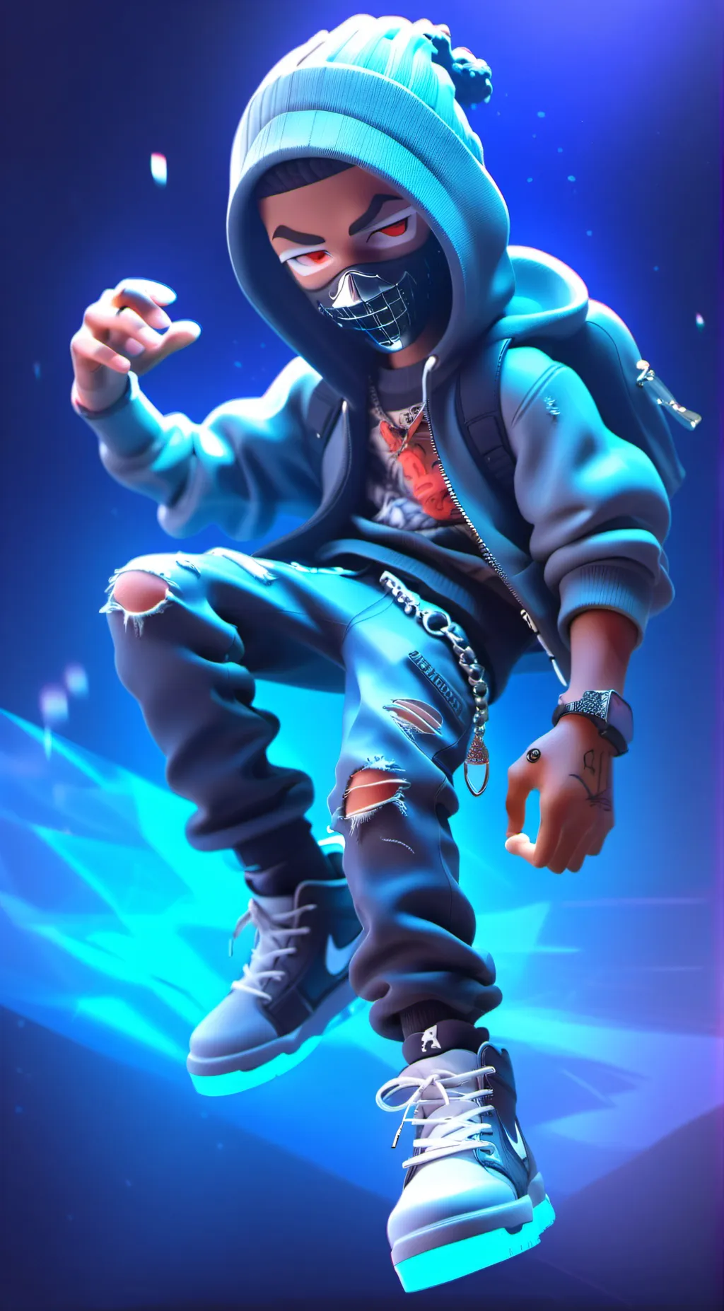 ai character: bad kid zay background