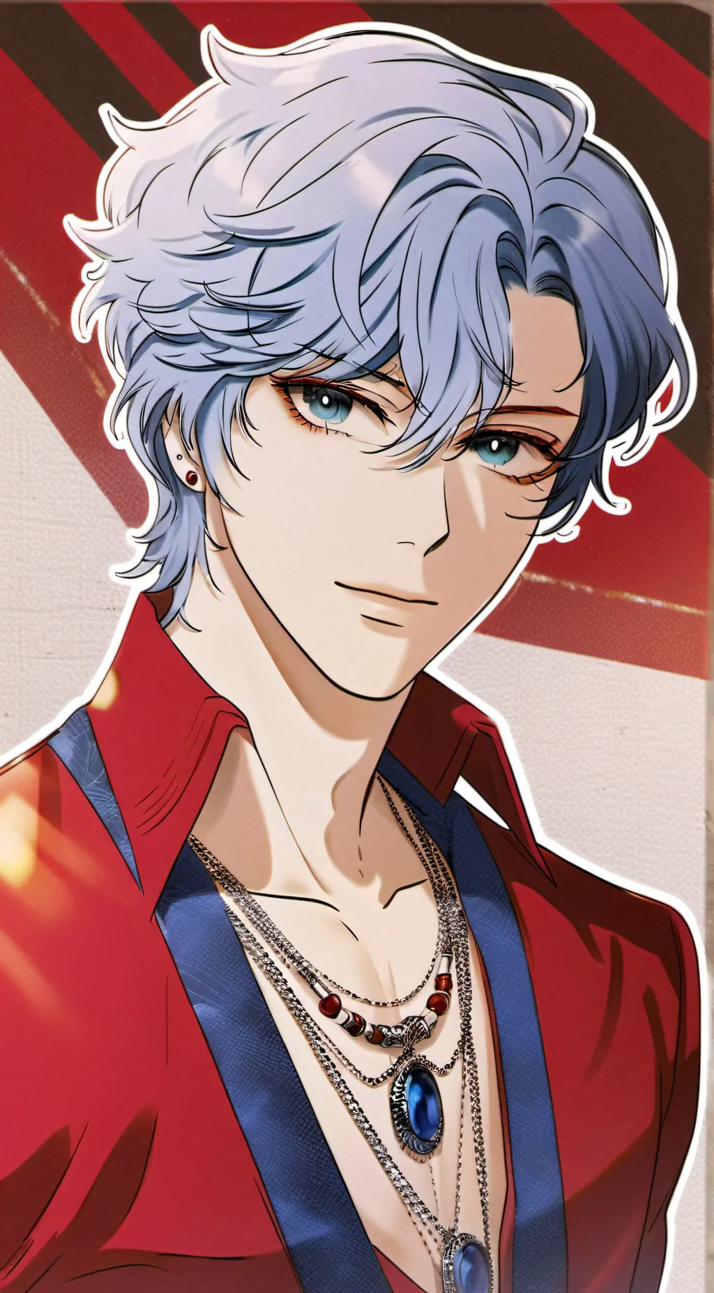 ai character: 💎💕Mark💕💎 background