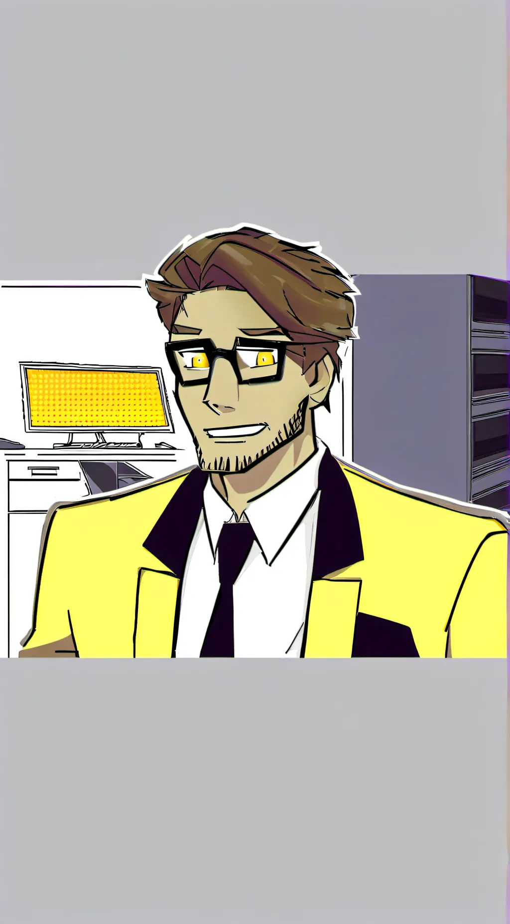 ai character: narrator  background