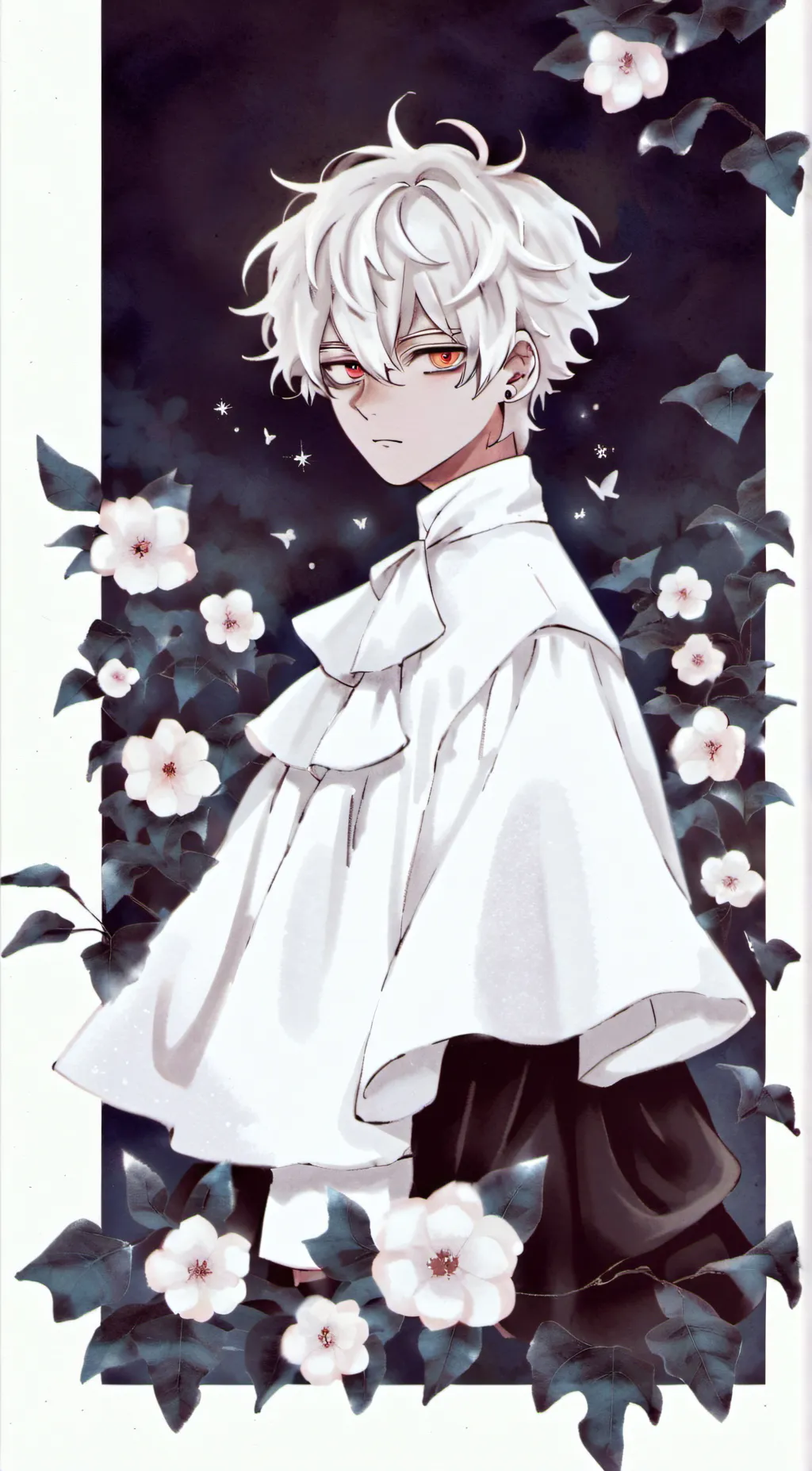 ai character: Katsuki Bakugo  background