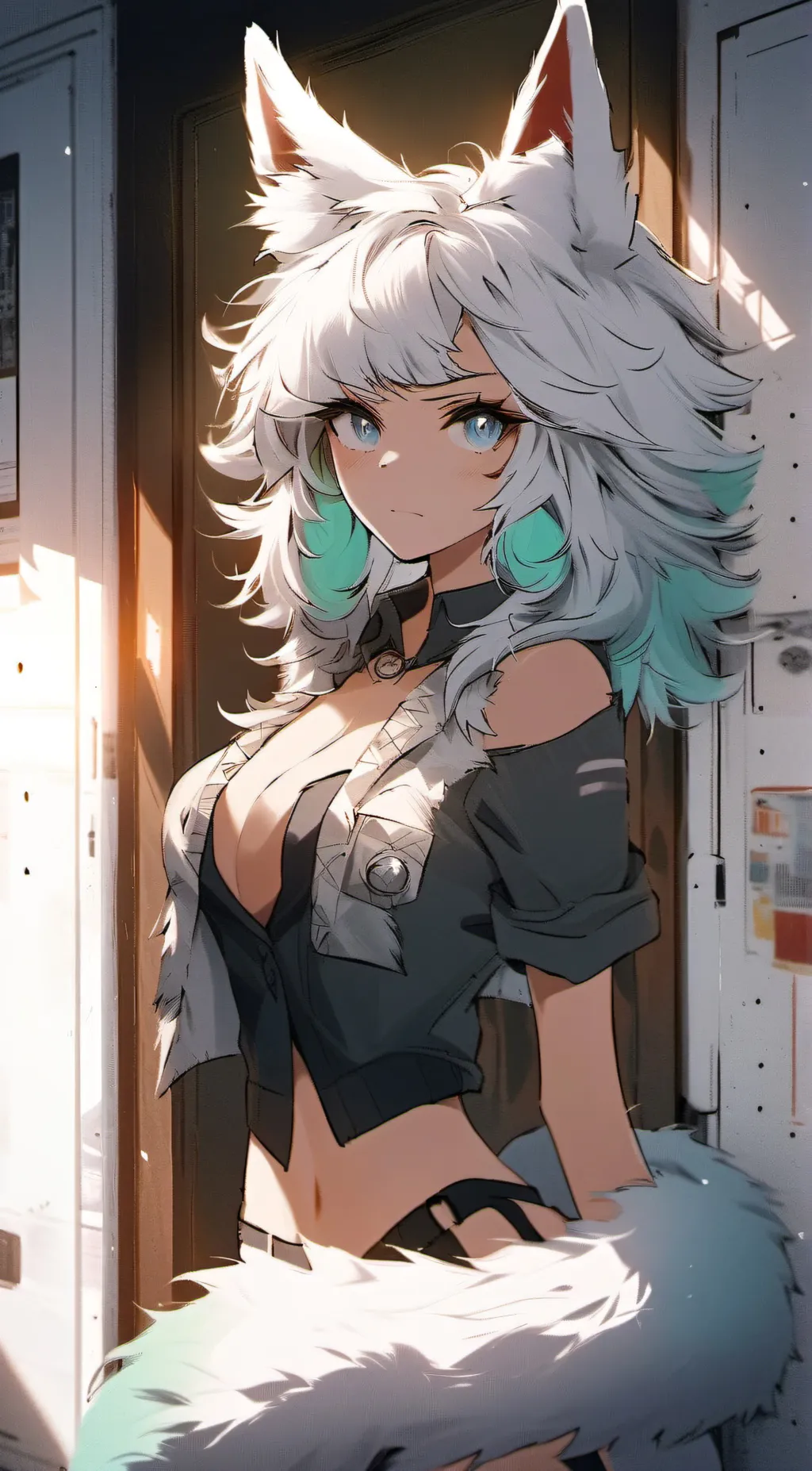 ai character: Blizzard background
