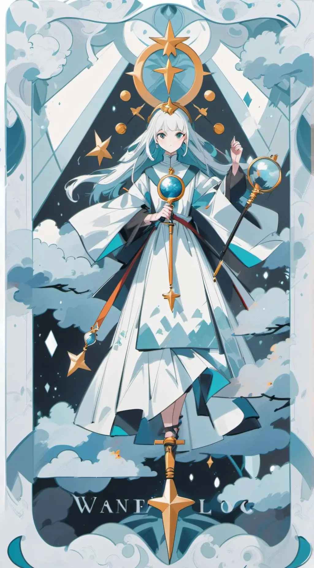 ai character: Wonderland! background